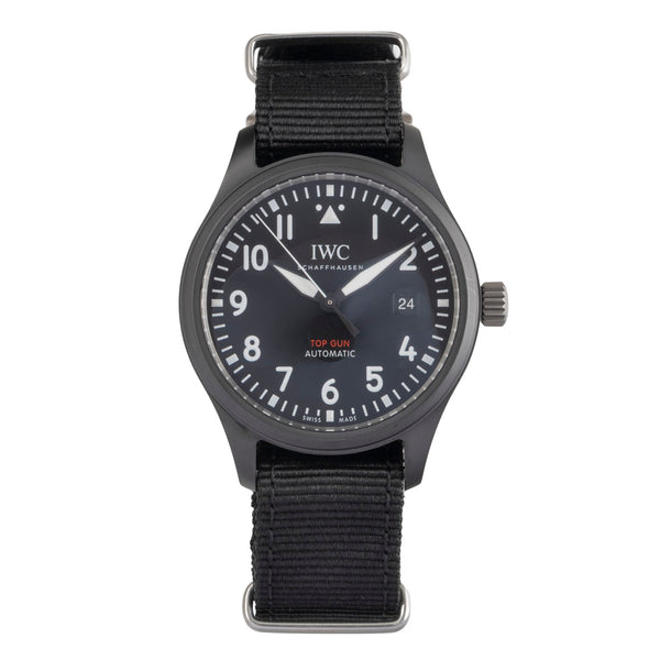 IWC Pilot ceramic / titanium automatic men's watch IW326901 LP: 7000EUR  [2504482]