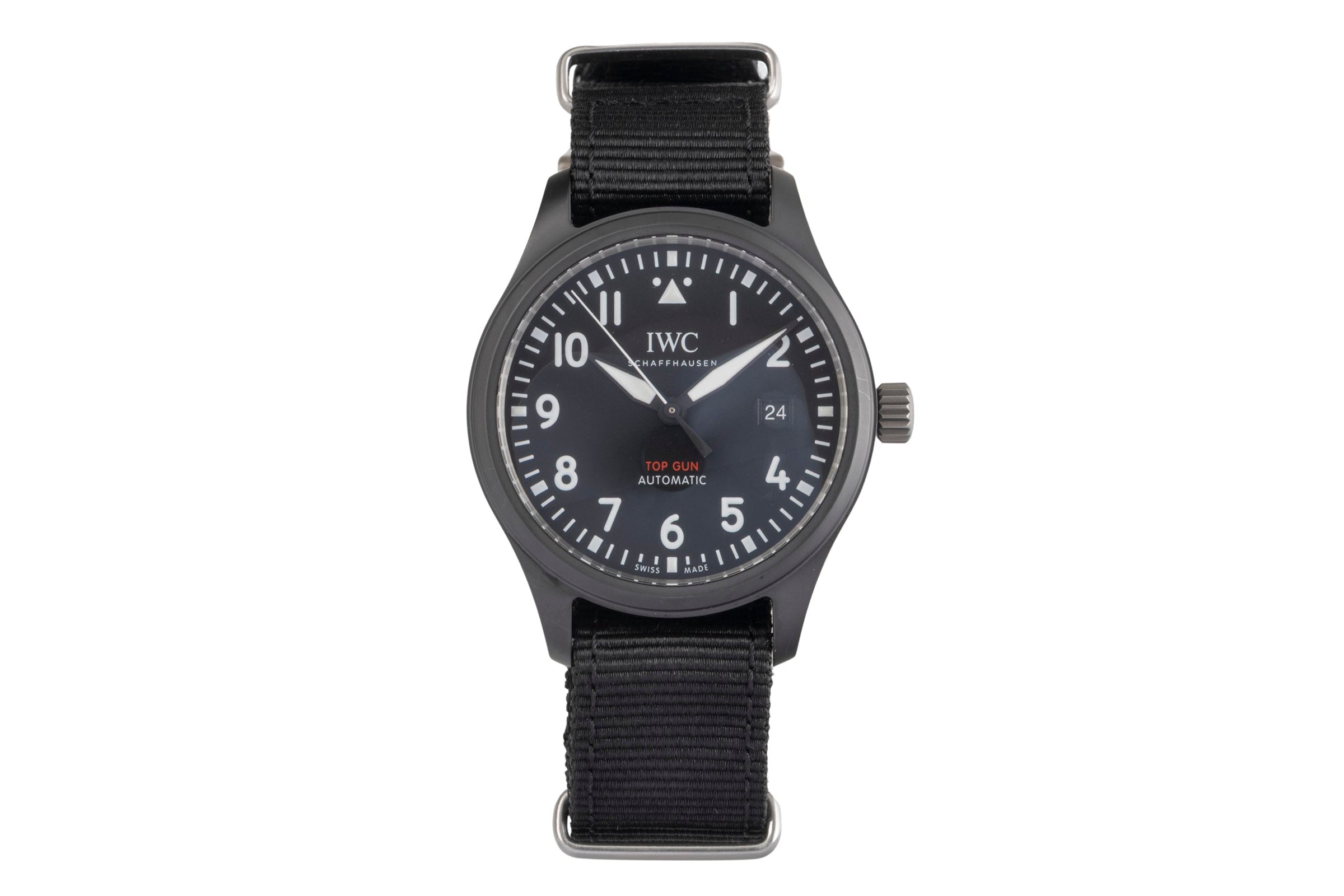 IWC Pilot ceramic / titanium automatic men's watch IW326901 LP: 7000EUR  [2504482]