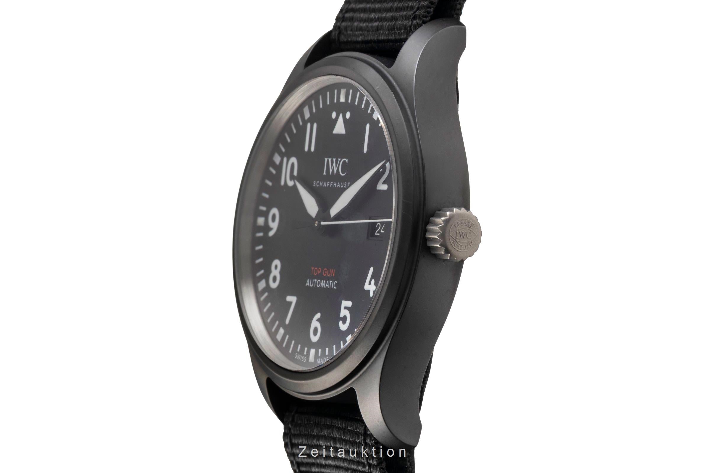 IWC Pilot ceramic / titanium automatic men's watch IW326901 LP: 7000EUR  [2504482]
