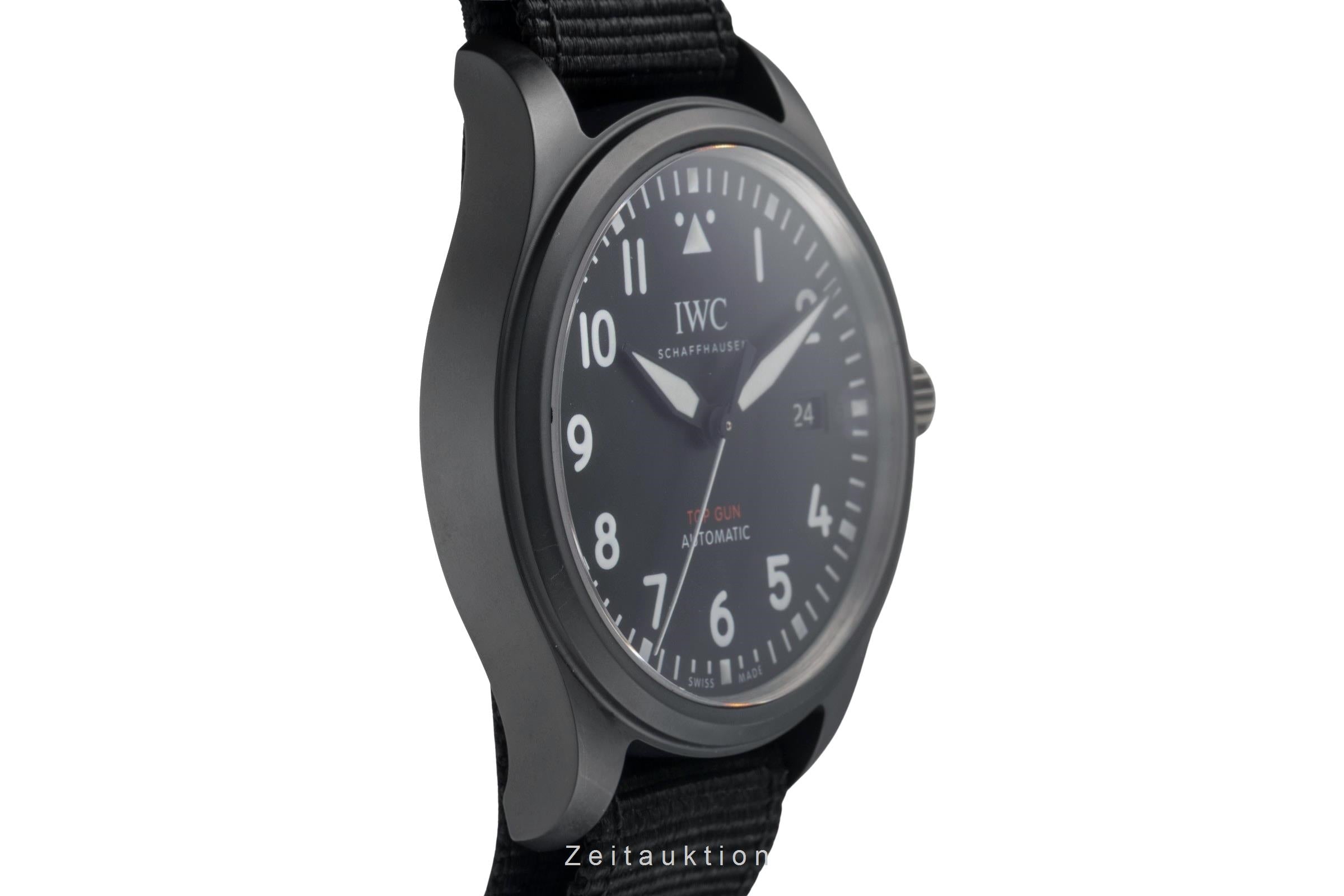 IWC Pilot ceramic / titanium automatic men's watch IW326901 LP: 7000EUR  [2504482]