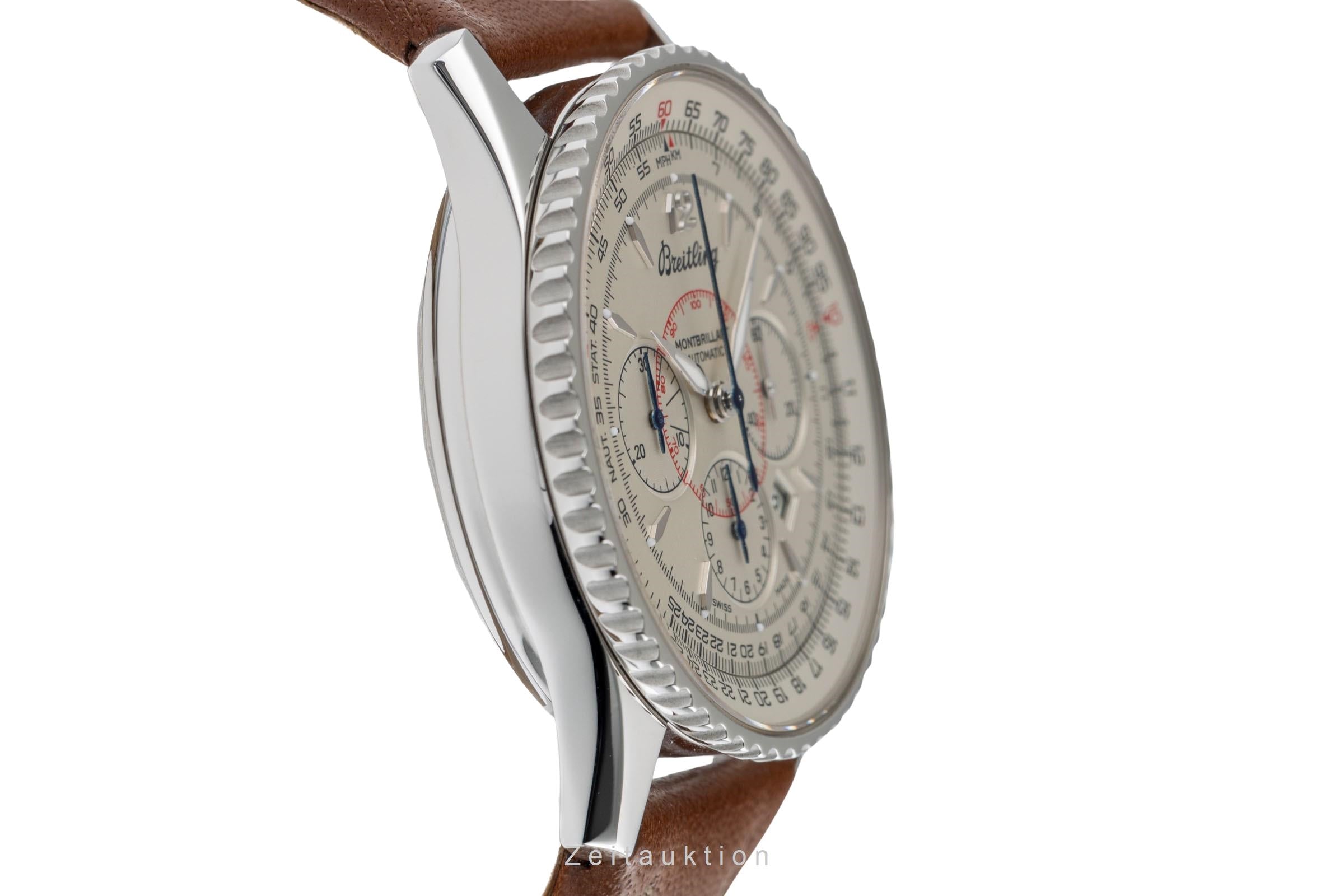 Breitling Montbrillant cronografo acciaio automatismo orologio da uomo A41370  [2504485]