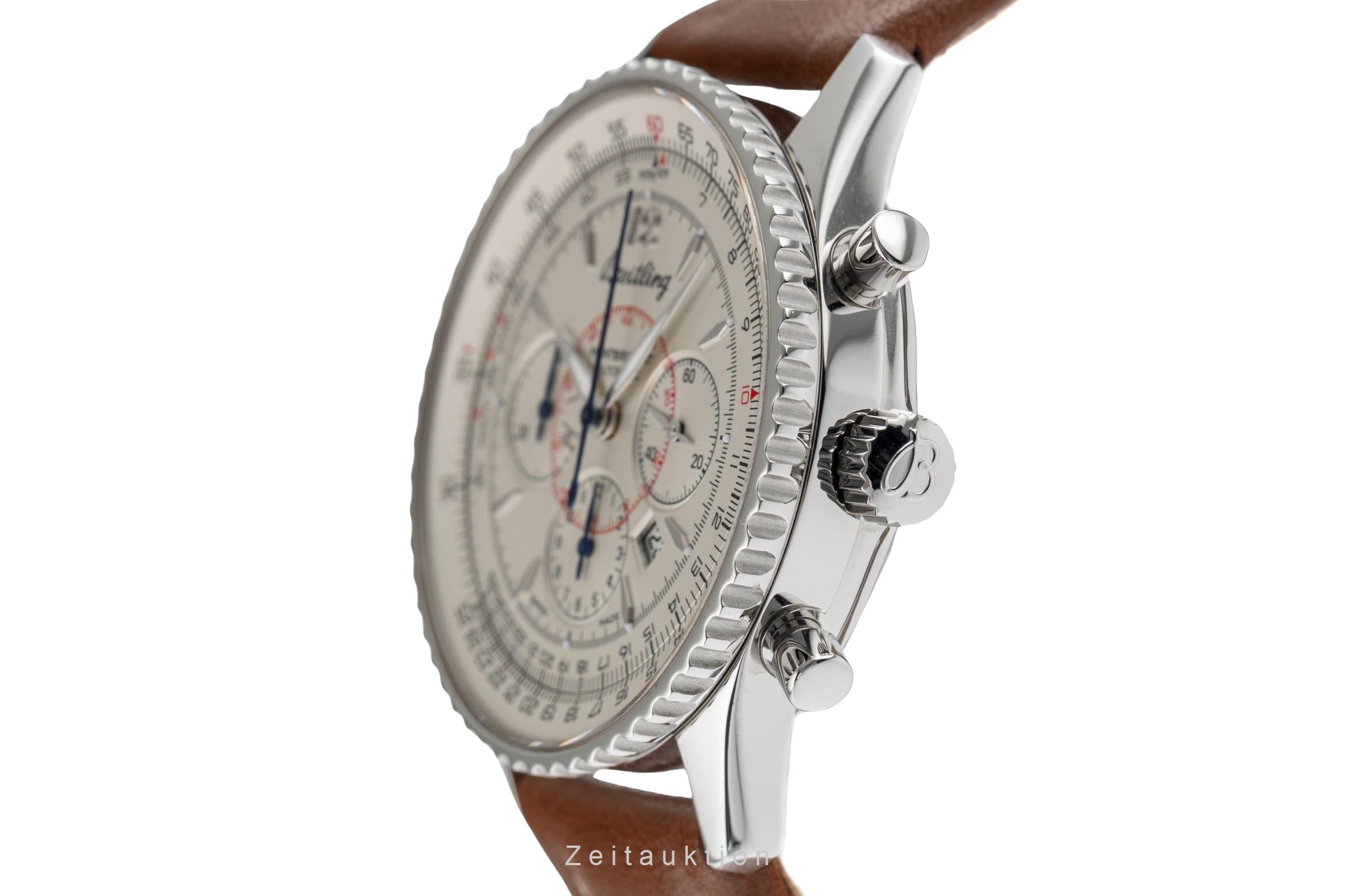 Breitling Montbrillant cronografo acciaio automatismo orologio da uomo A41370  [2504485]