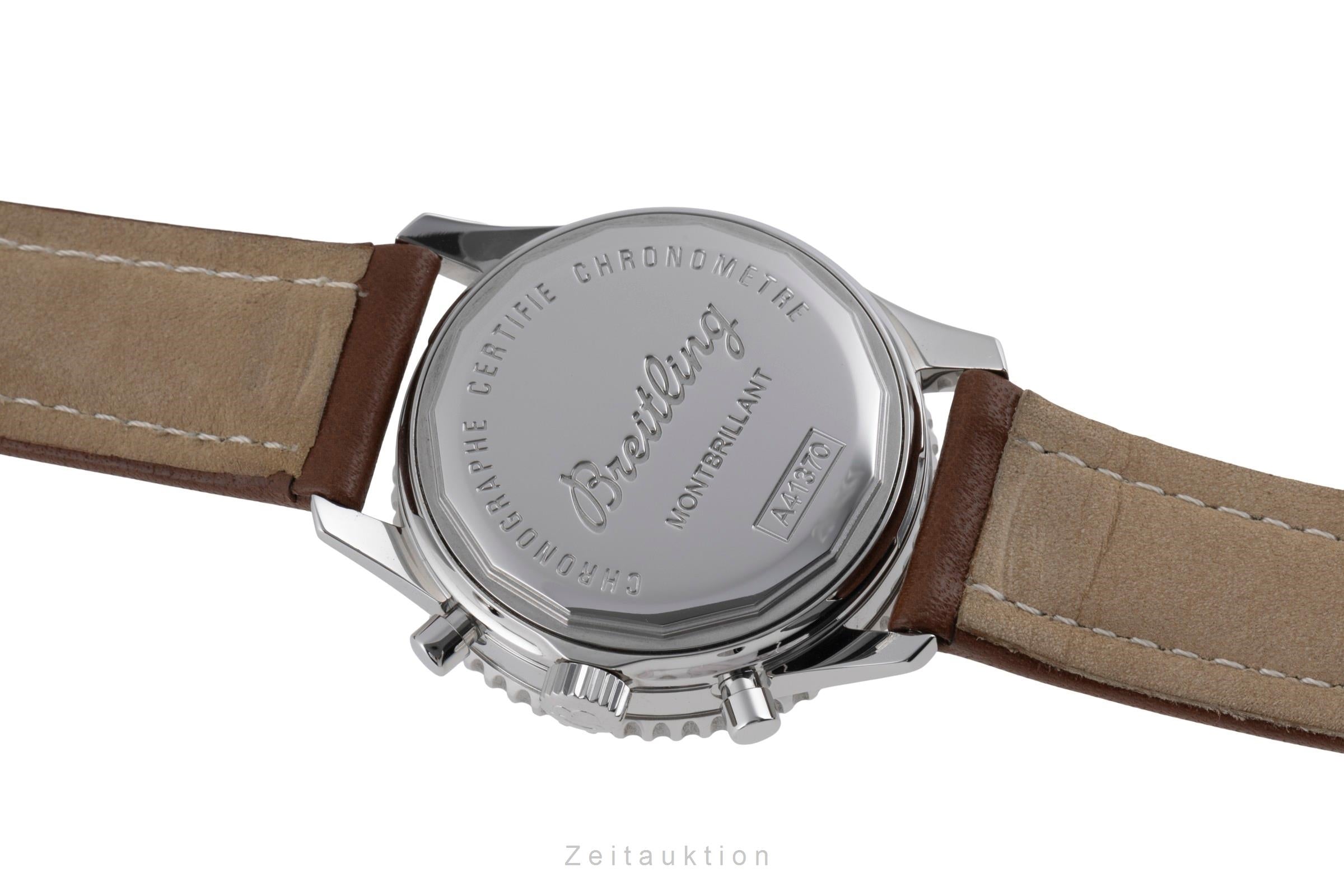 Breitling Montbrillant cronografo acciaio automatismo orologio da uomo A41370  [2504485]