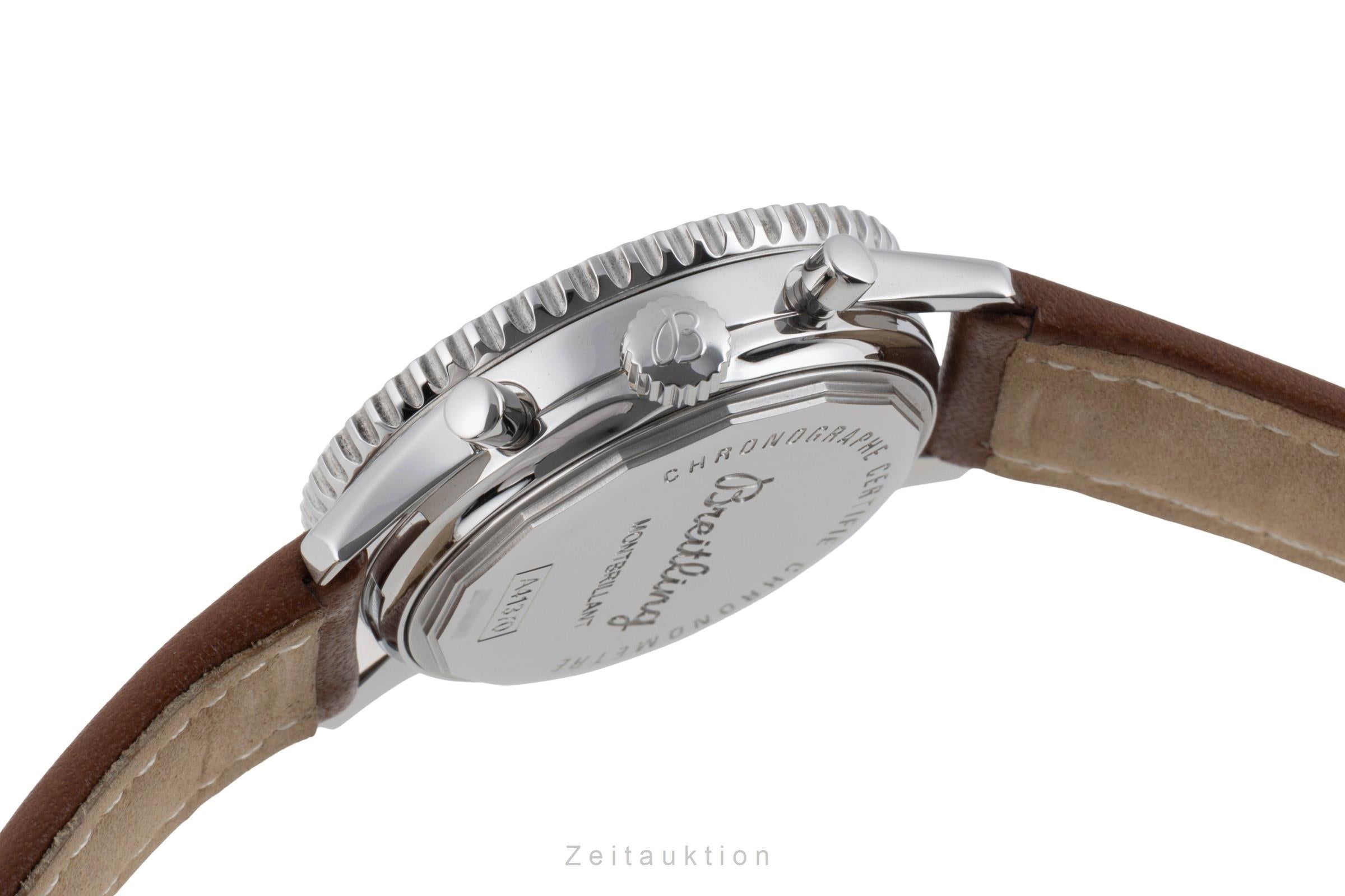Breitling Montbrillant cronografo acciaio automatismo orologio da uomo A41370  [2504485]