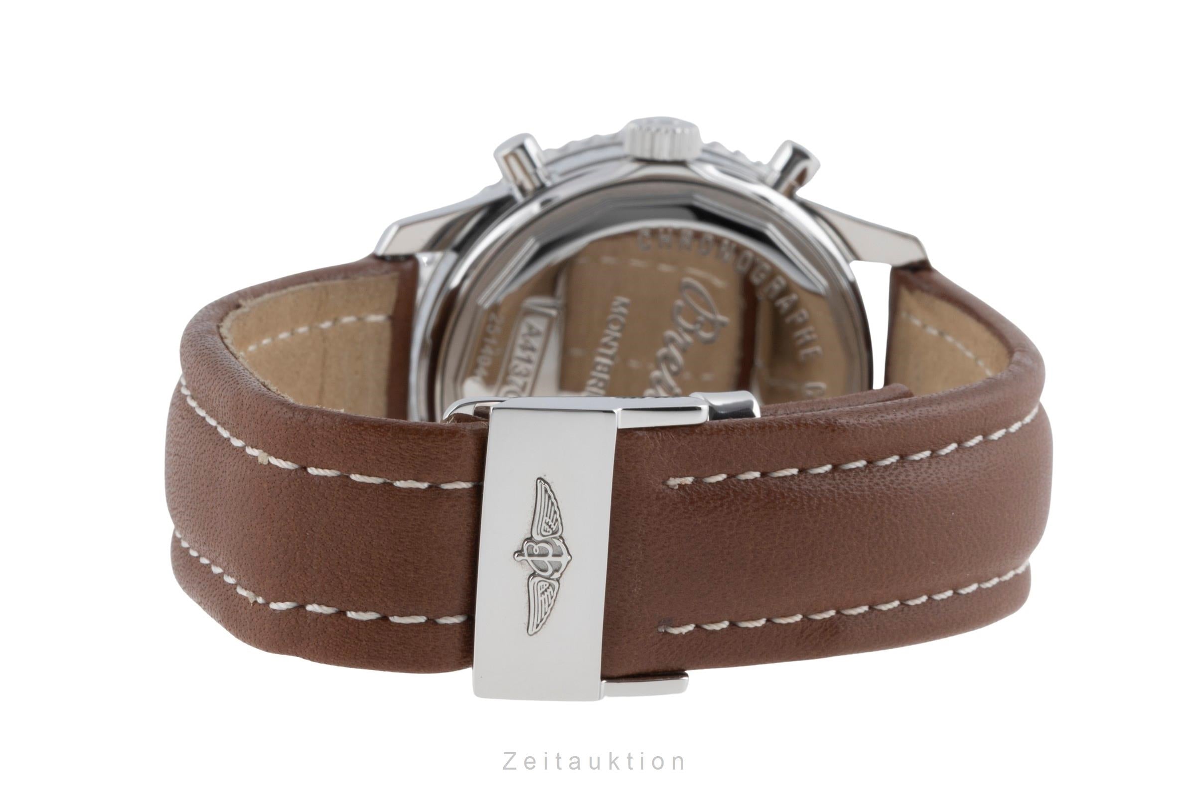 Breitling Montbrillant cronografo acciaio automatismo orologio da uomo A41370  [2504485]