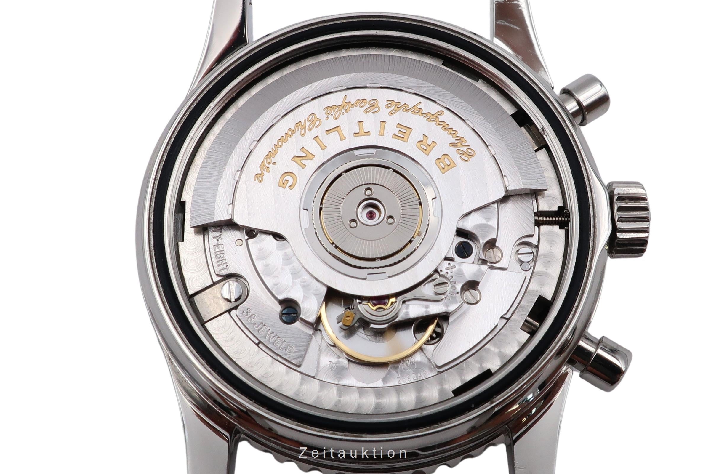 Breitling Montbrillant cronografo acciaio automatismo orologio da uomo A41370  [2504485]