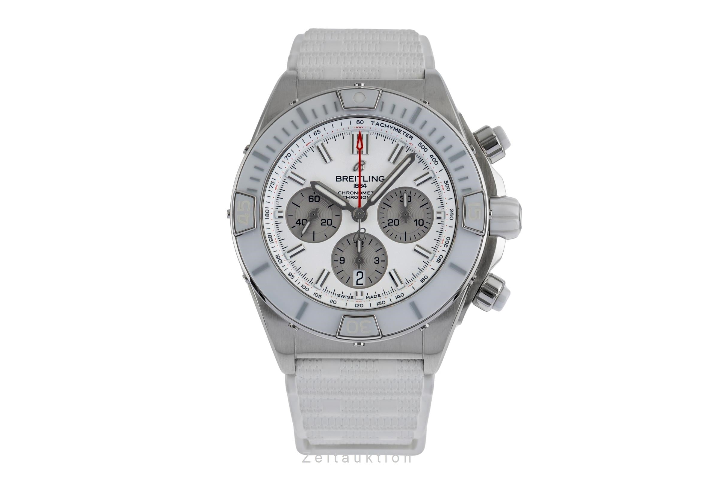 Breitling Chronomat chronographe acier automatique montre pour hommes AB0136A71A1S1  [2504486]