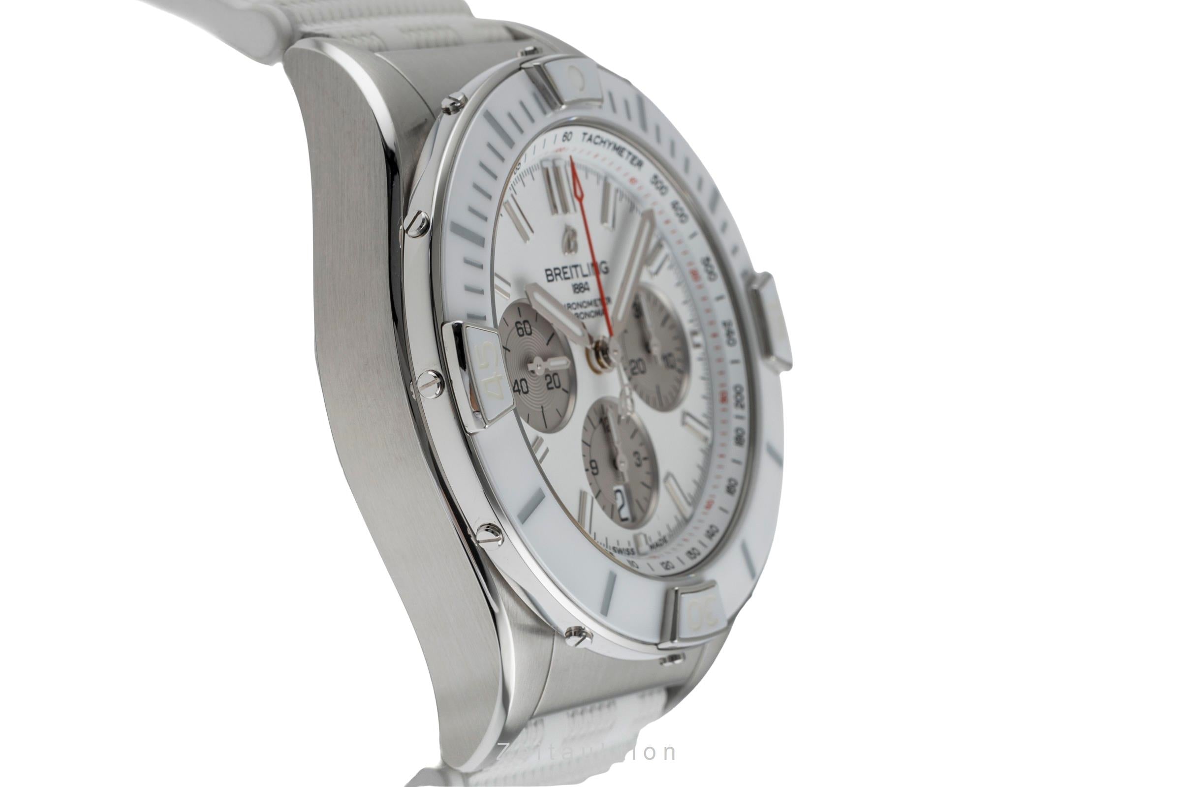 Breitling Chronomat chronographe acier automatique montre pour hommes AB0136A71A1S1  [2504486]