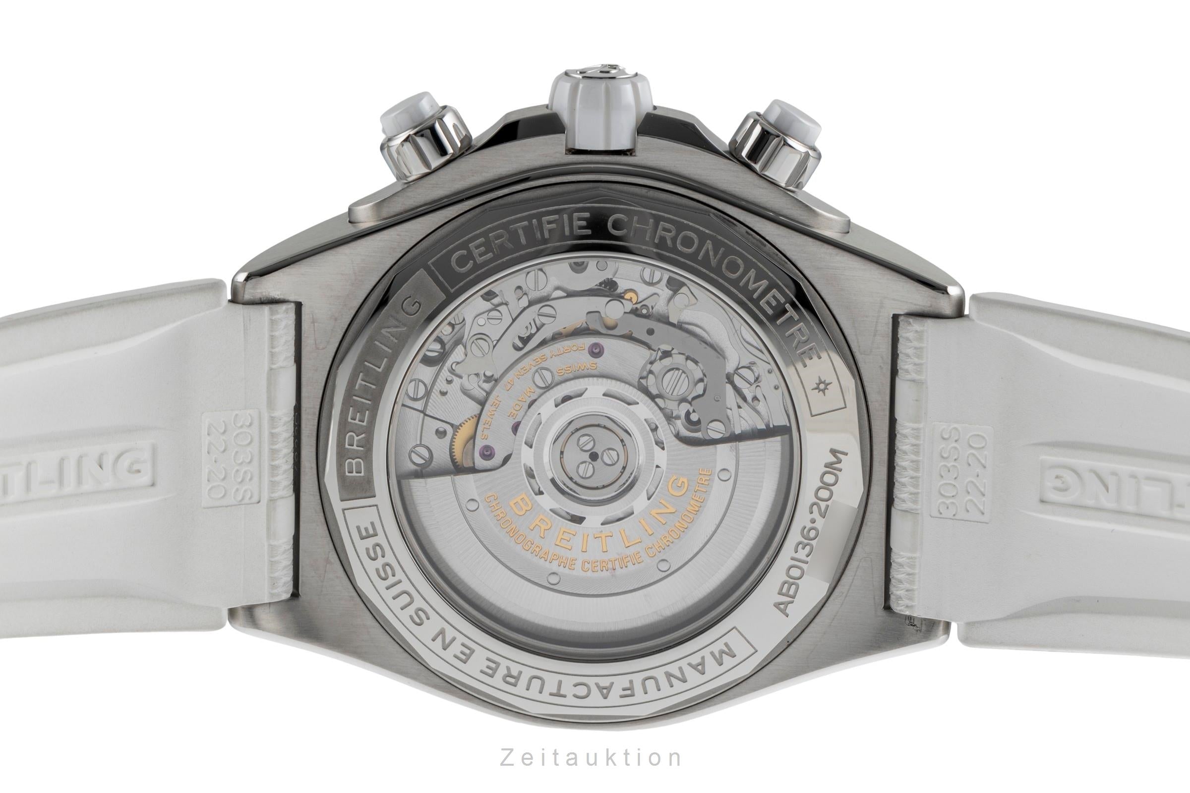 Breitling Chronomat chronographe acier automatique montre pour hommes AB0136A71A1S1  [2504486]