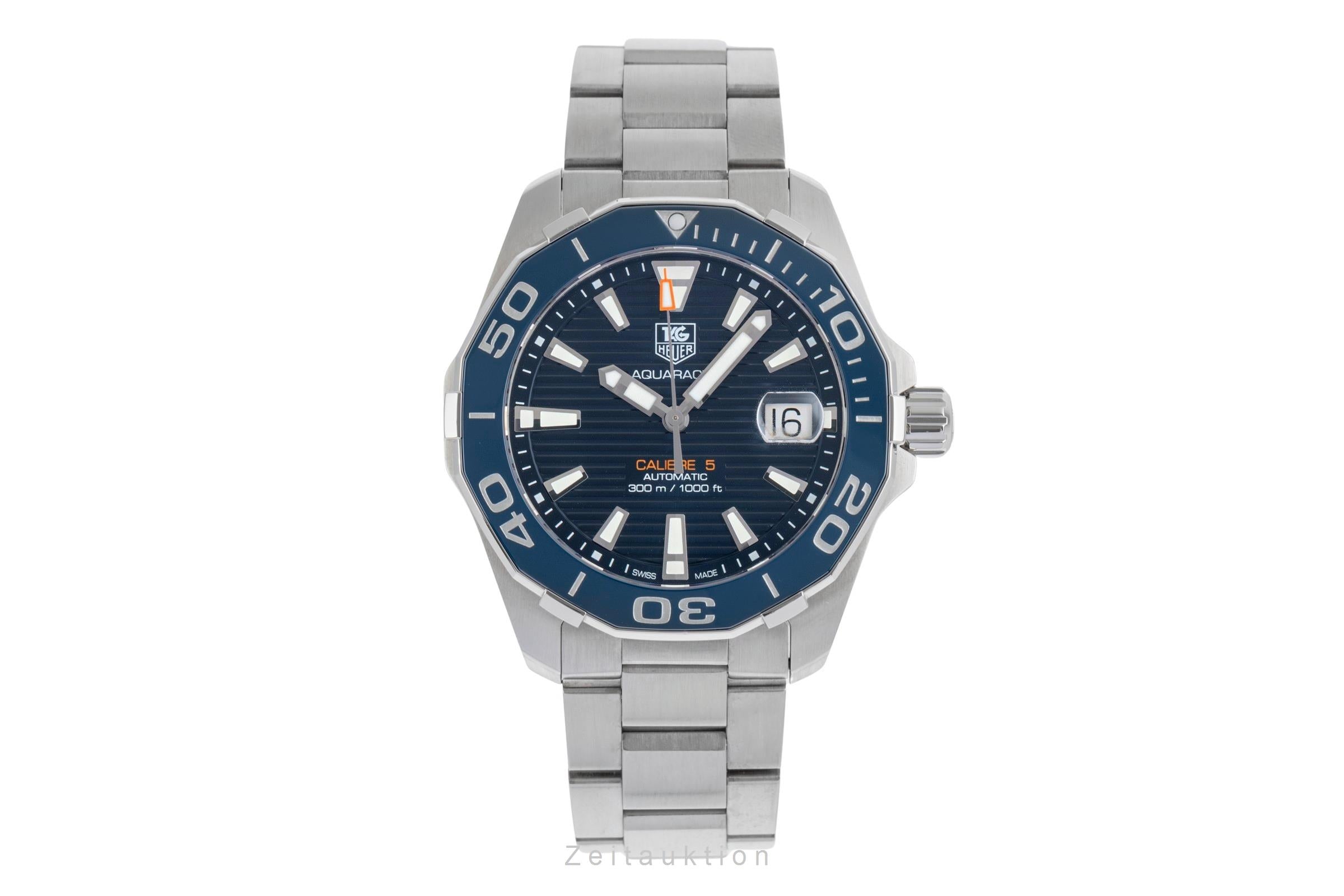 Tag Heuer Aquaracer acier automatique montre pour hommes WAY211C.BA0928 LP: 3450EUR  [2504488]