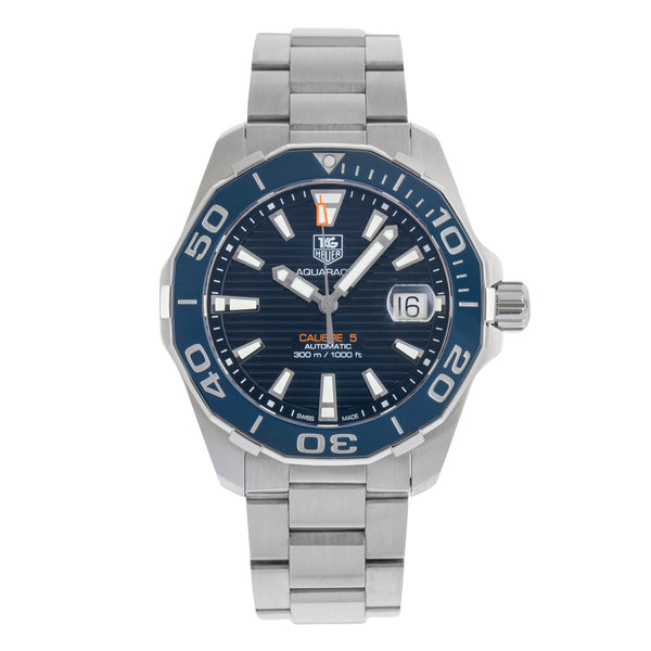 Tag Heuer Aquaracer acier automatique montre pour hommes WAY211C.BA0928 LP: 3450EUR  [2504488]