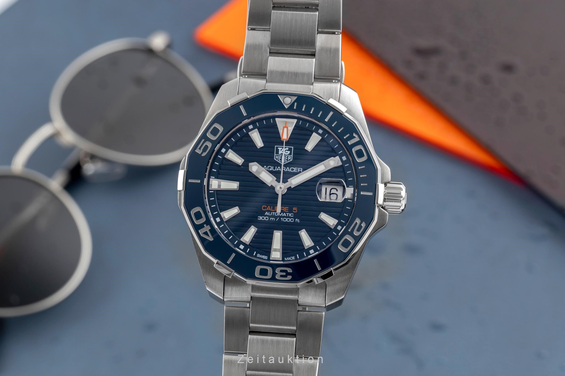 Tag Heuer Aquaracer steel automatic Kal. 5 Ref. WAY211C.BA0928