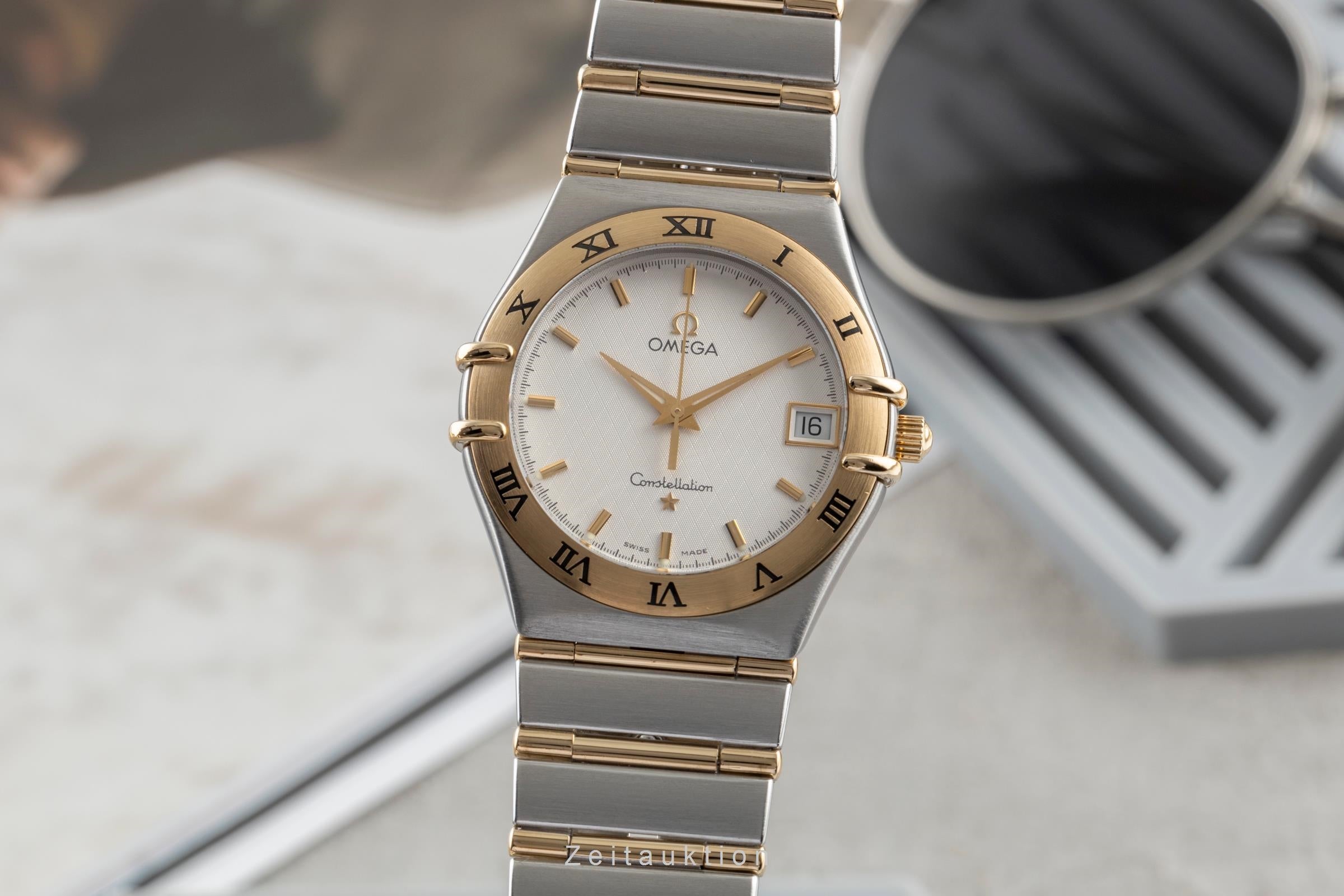 Omega Constellation Stahl / Gold Quarz Herrenuhr Ref. 1212.30.00  [2504489]