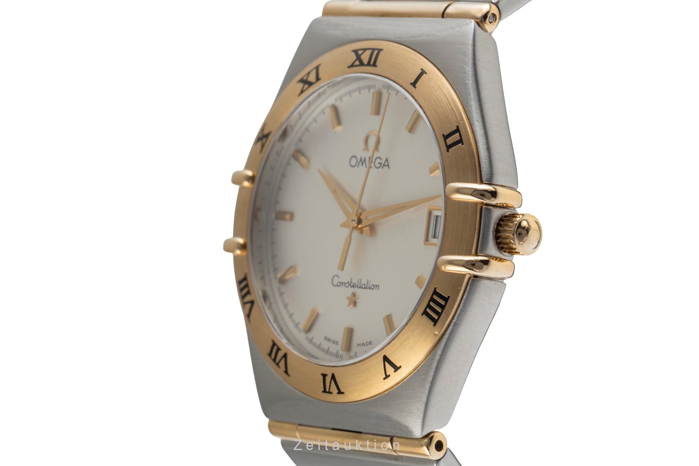 Omega Constellation steel / gold quartz men's watch 1212.30.00  [2504489]