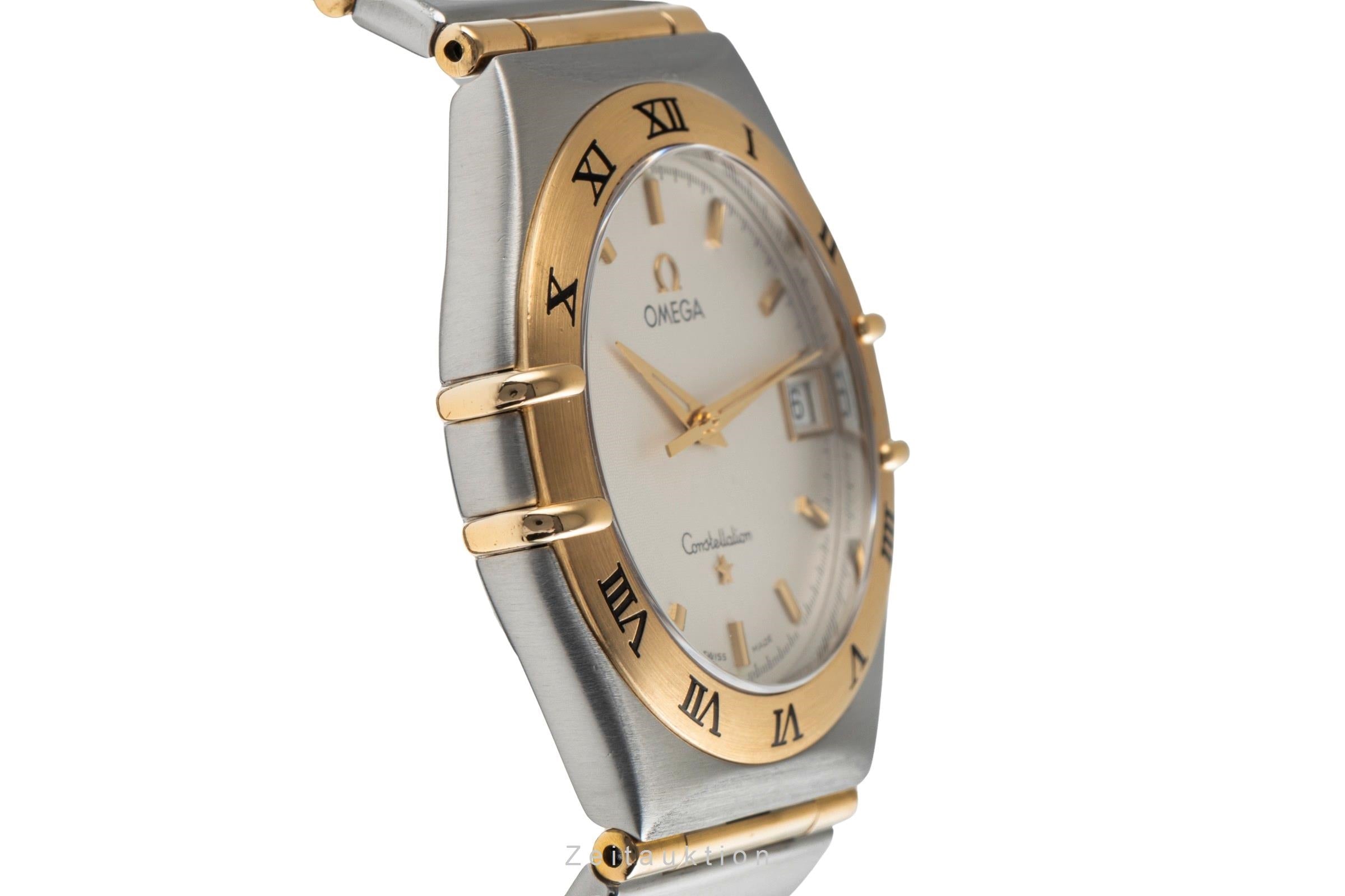Omega Constellation steel / gold quartz men's watch 1212.30.00  [2504489]