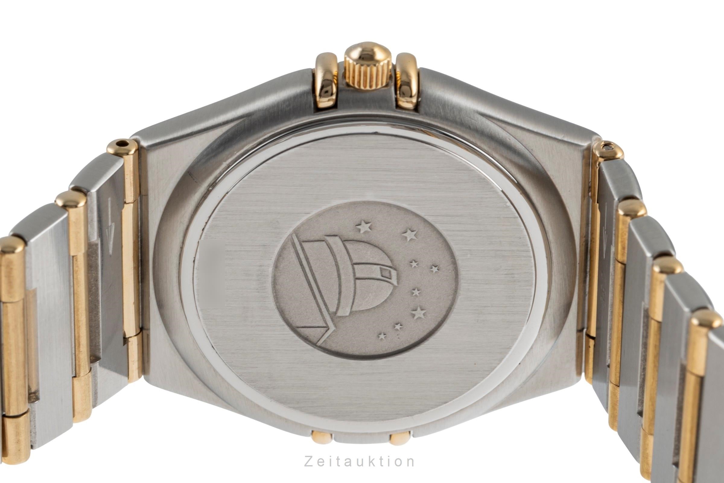 Omega Constellation steel / gold quartz men's watch 1212.30.00  [2504489]