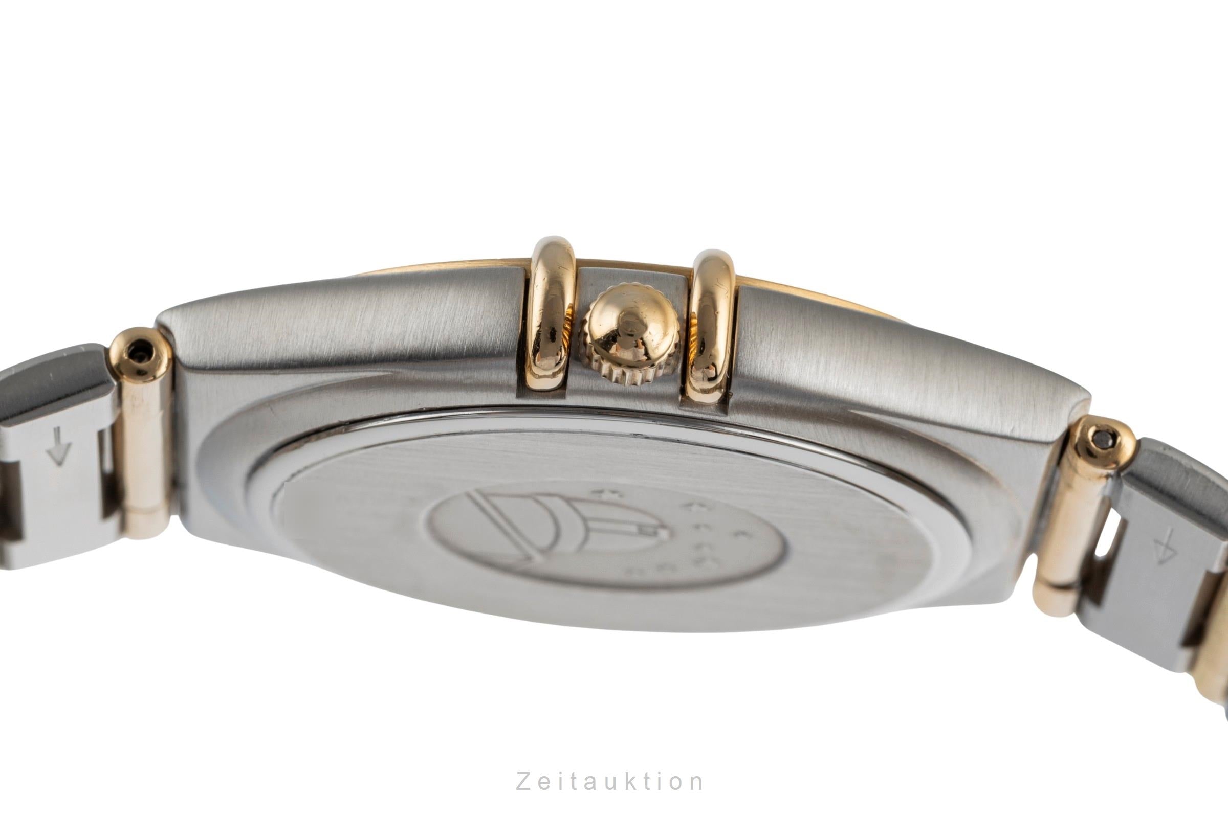 Omega Constellation steel / gold quartz men's watch 1212.30.00  [2504489]