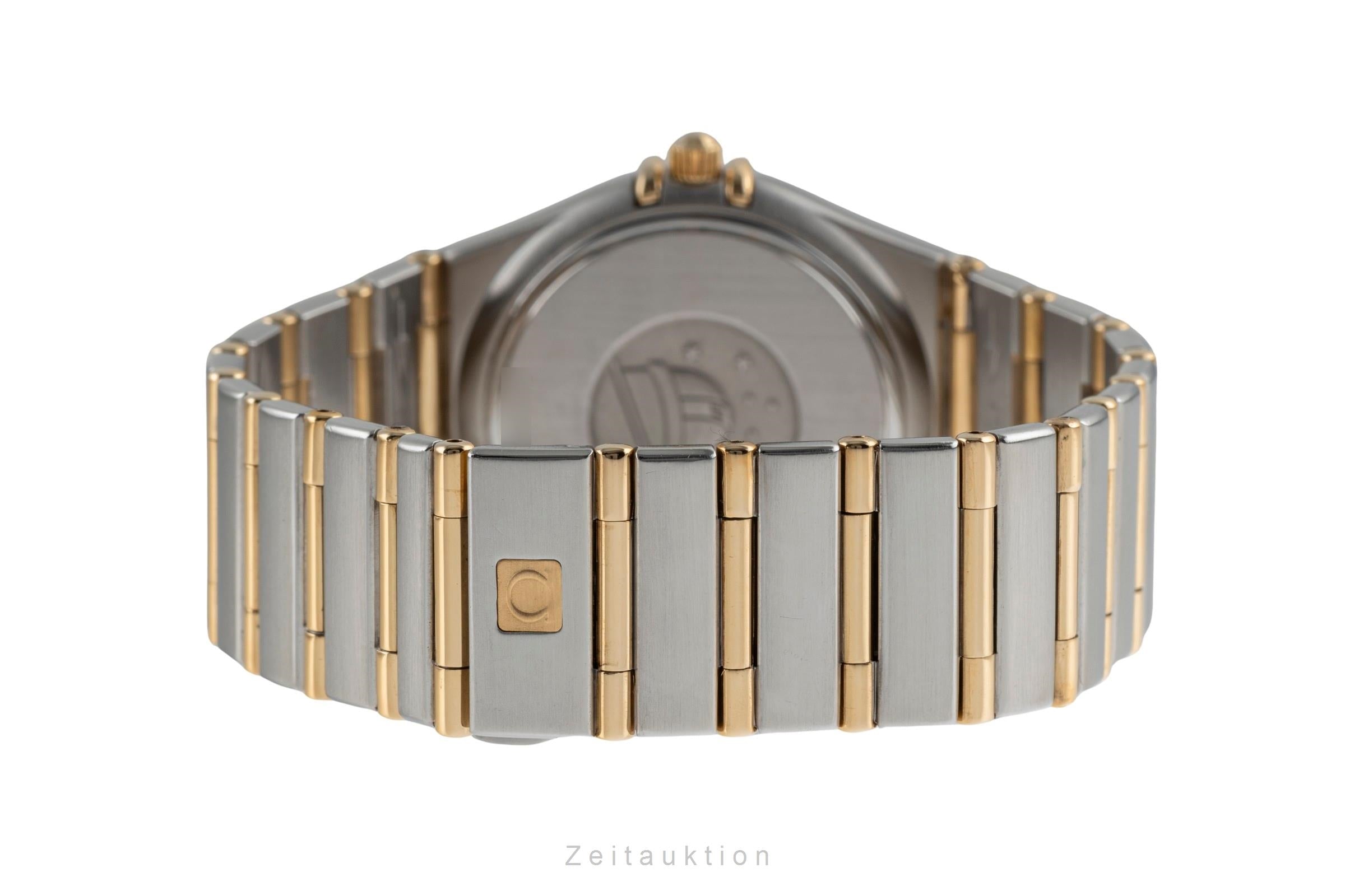Omega Constellation steel / gold quartz men's watch 1212.30.00  [2504489]
