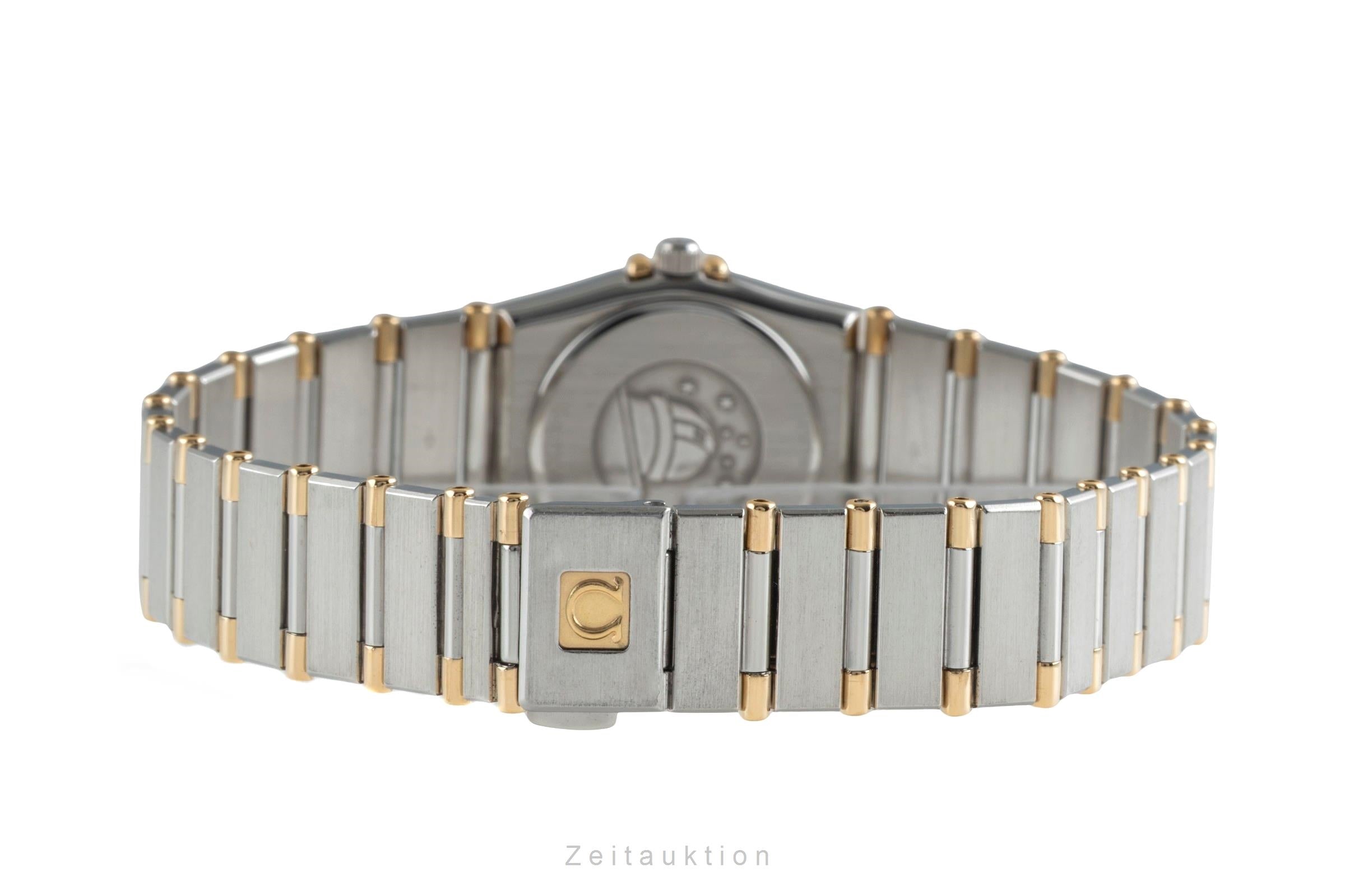 Omega Constellation Stahl / Gold Diamanten Quarz Damenuhr 895.1080.1 VP: 9600,-€ [2504490]