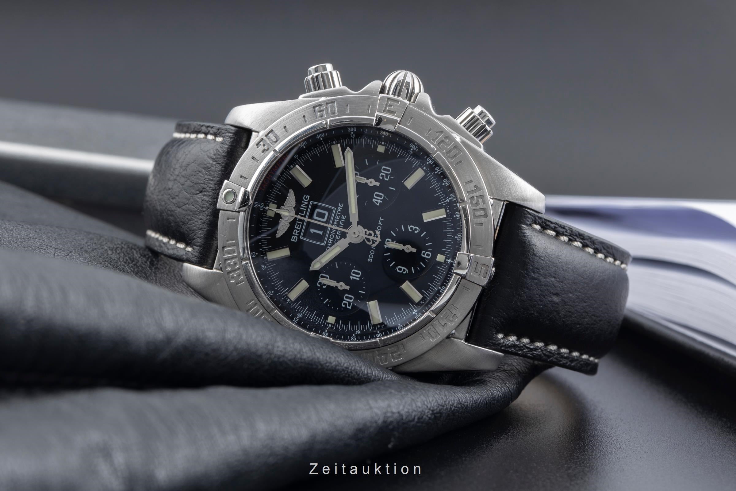 Breitling Blackbird chronographe acier automatique montre pour hommes A44359  [2504493]