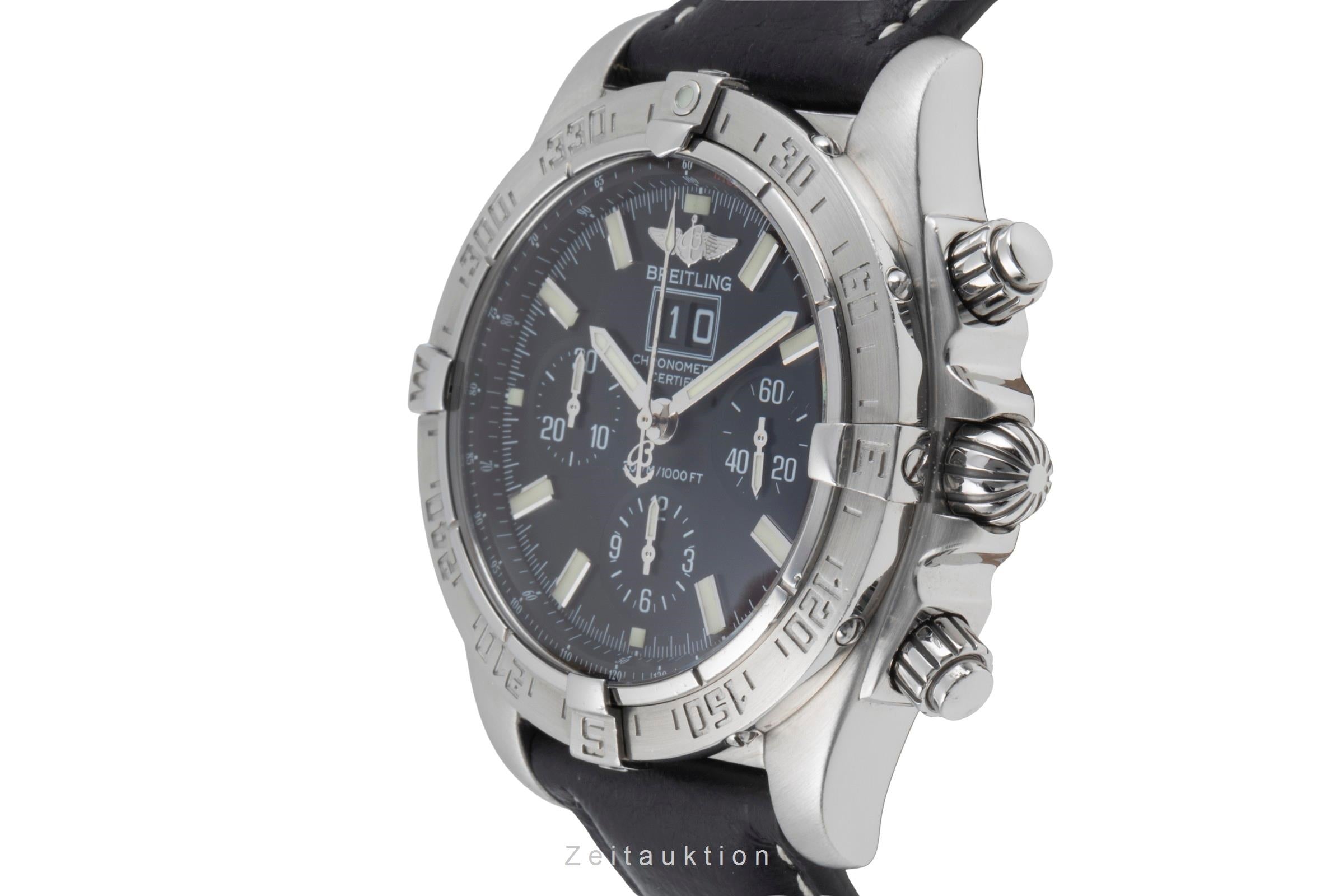 Breitling Blackbird chronographe acier automatique montre pour hommes A44359  [2504493]