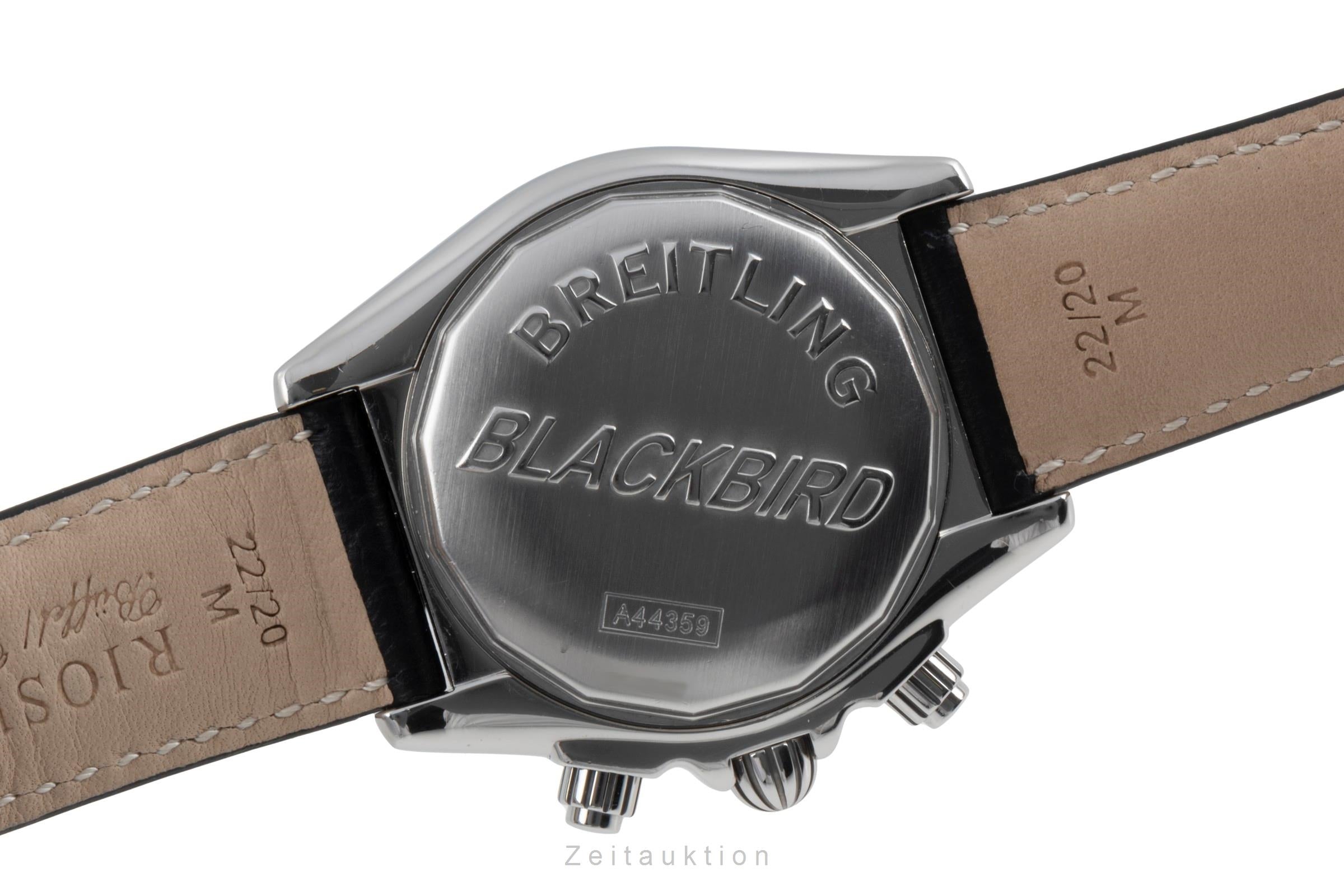 Breitling Blackbird chronographe acier automatique montre pour hommes A44359  [2504493]