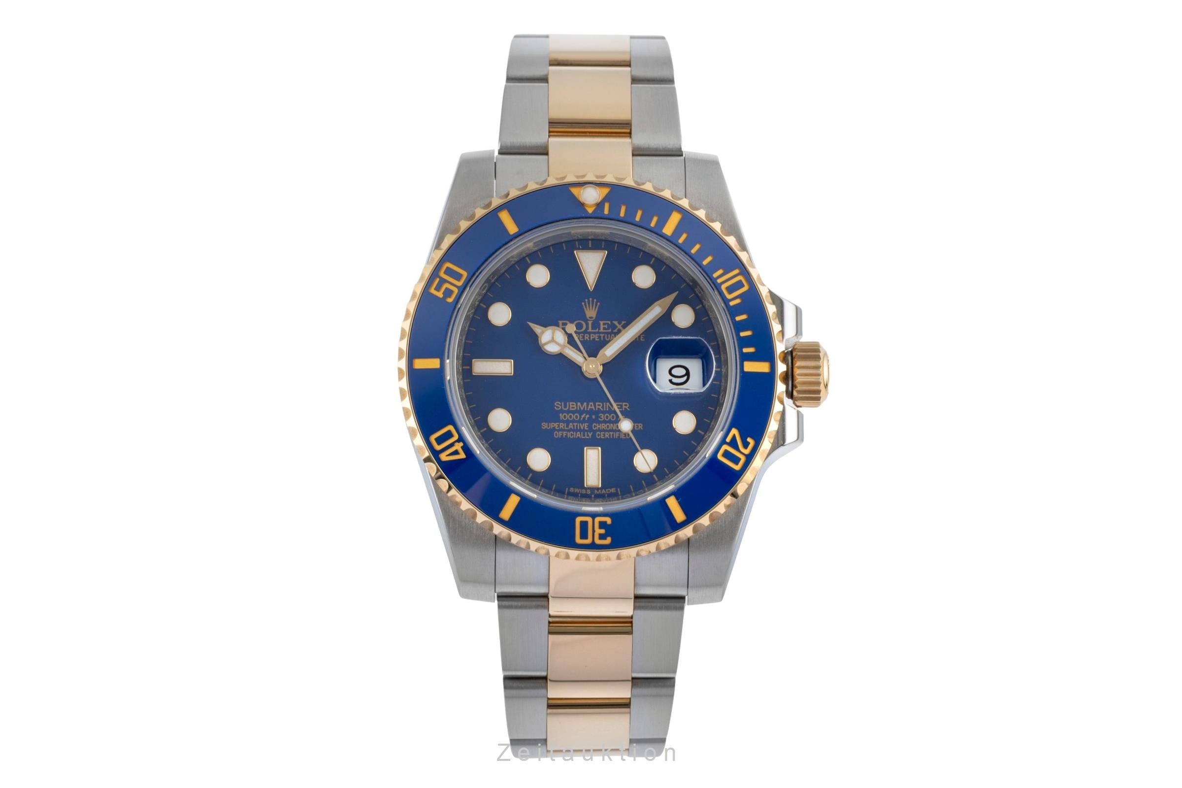 Rolex 116613lb Rolex Submariner Or Acier Rolex Submariner Date 18K