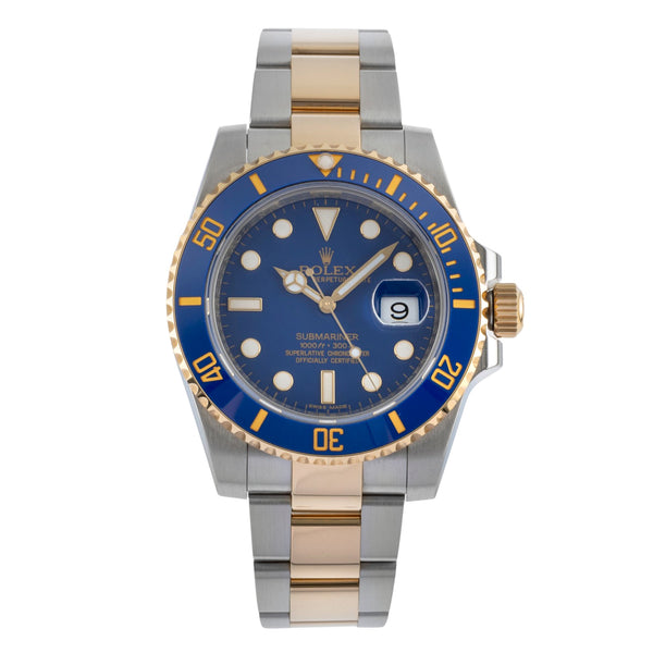 Rolex Submariner acciaio / oro automatismo orologio da uomo 116613LB  [2504494]