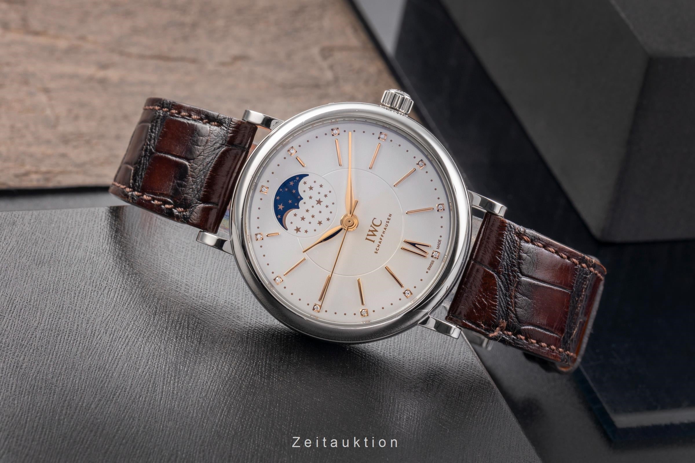 IWC Portofino Automatik Moon Phase 37 Diamonds Ref. IW459011  [2504495]