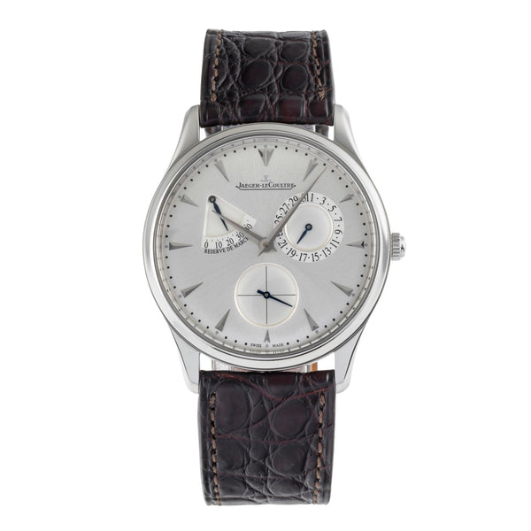 Jaeger LeCoultre Master Ultra Thin acero automático reloj para caballeros Q1378420  176.8.38.S LP: 10800EUR  [2504496]