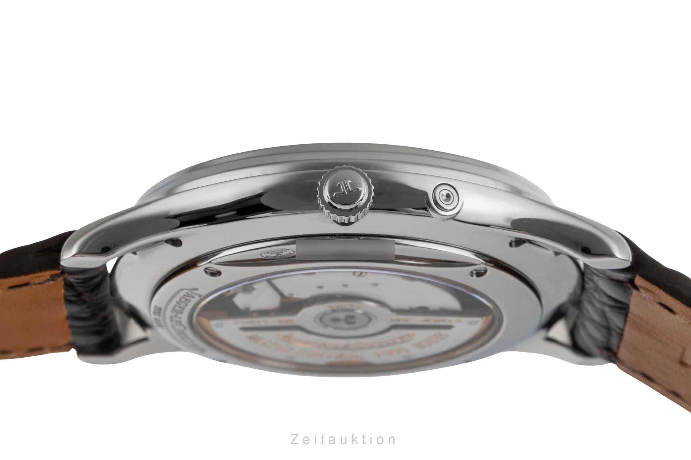 Jaeger LeCoultre Master Ultra Thin acero automático reloj para caballeros Q1378420  176.8.38.S LP: 10800EUR  [2504496]