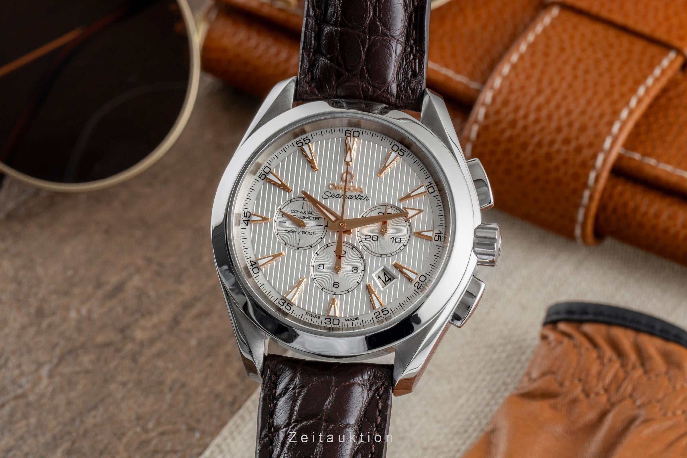 Omega Seamaster chronograph steel automatic men's watch 231.13.44.50.02.001  [2504497]