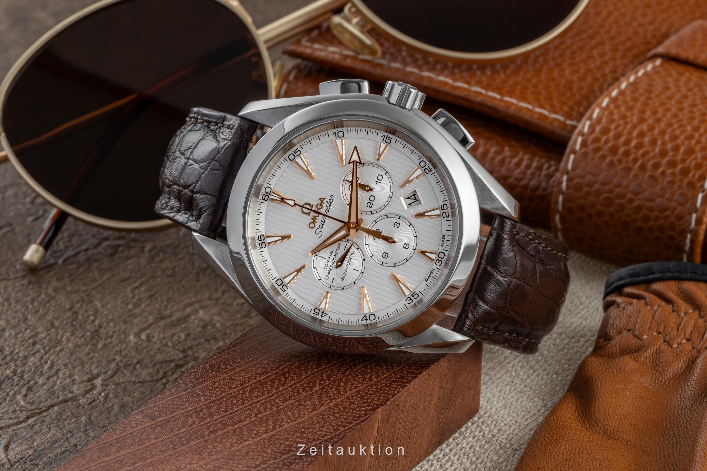 Omega Seamaster chronograph steel automatic men's watch 231.13.44.50.02.001  [2504497]