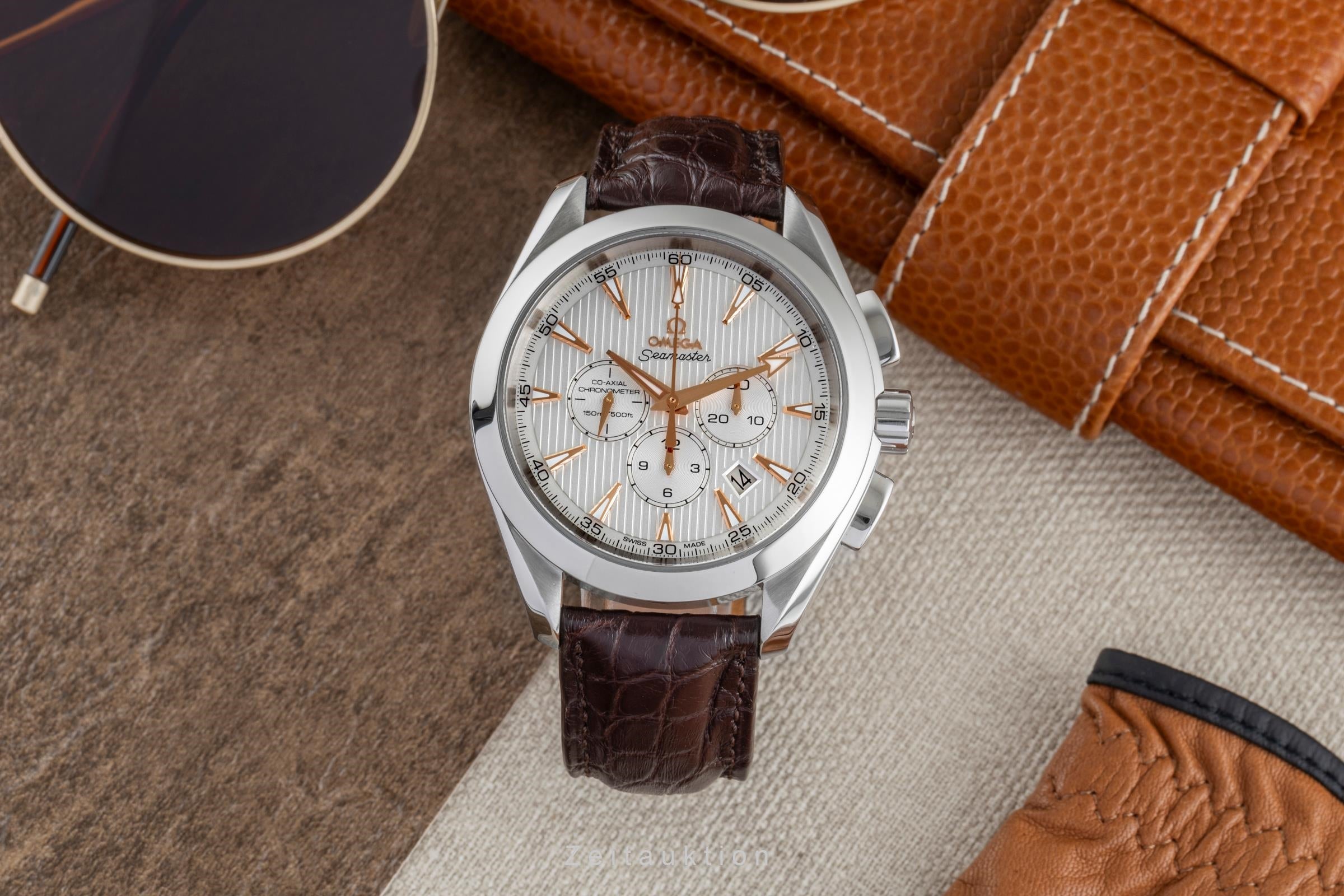 Omega Seamaster chronograph steel automatic men's watch 231.13.44.50.02.001  [2504497]