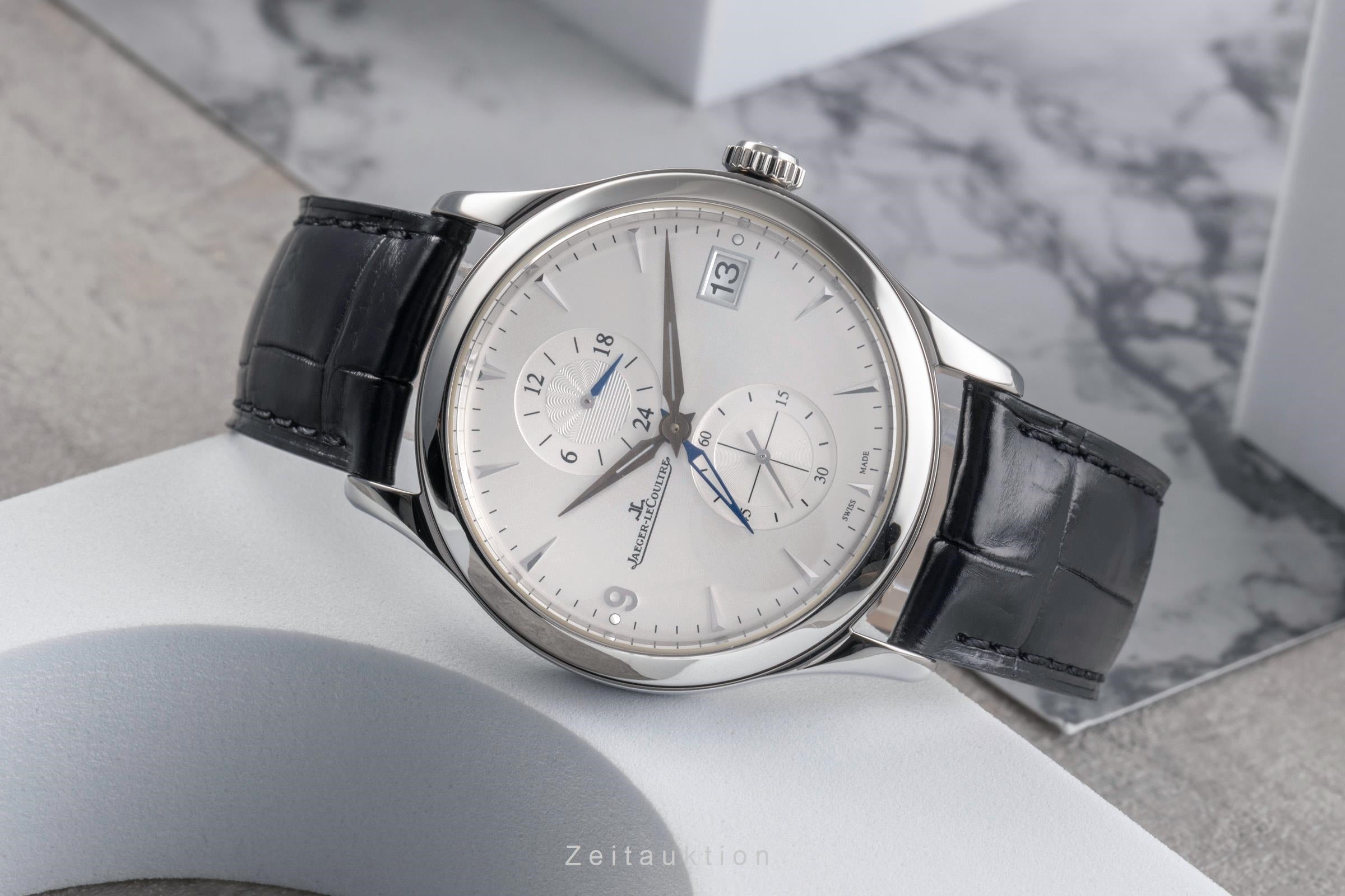 Jaeger LeCoultre Master Hometime steel automatic Kal. 975H Ref