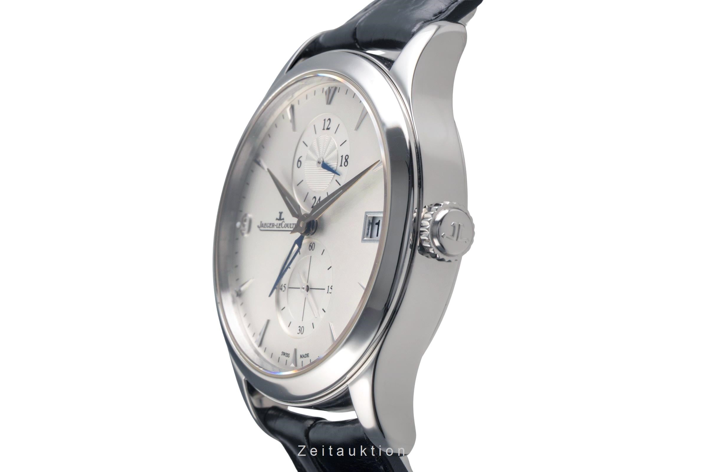 Jaeger LeCoultre Master Hometime acciaio automatismo orologio da uomo Q1628430  174.8.05.S  [2504498]