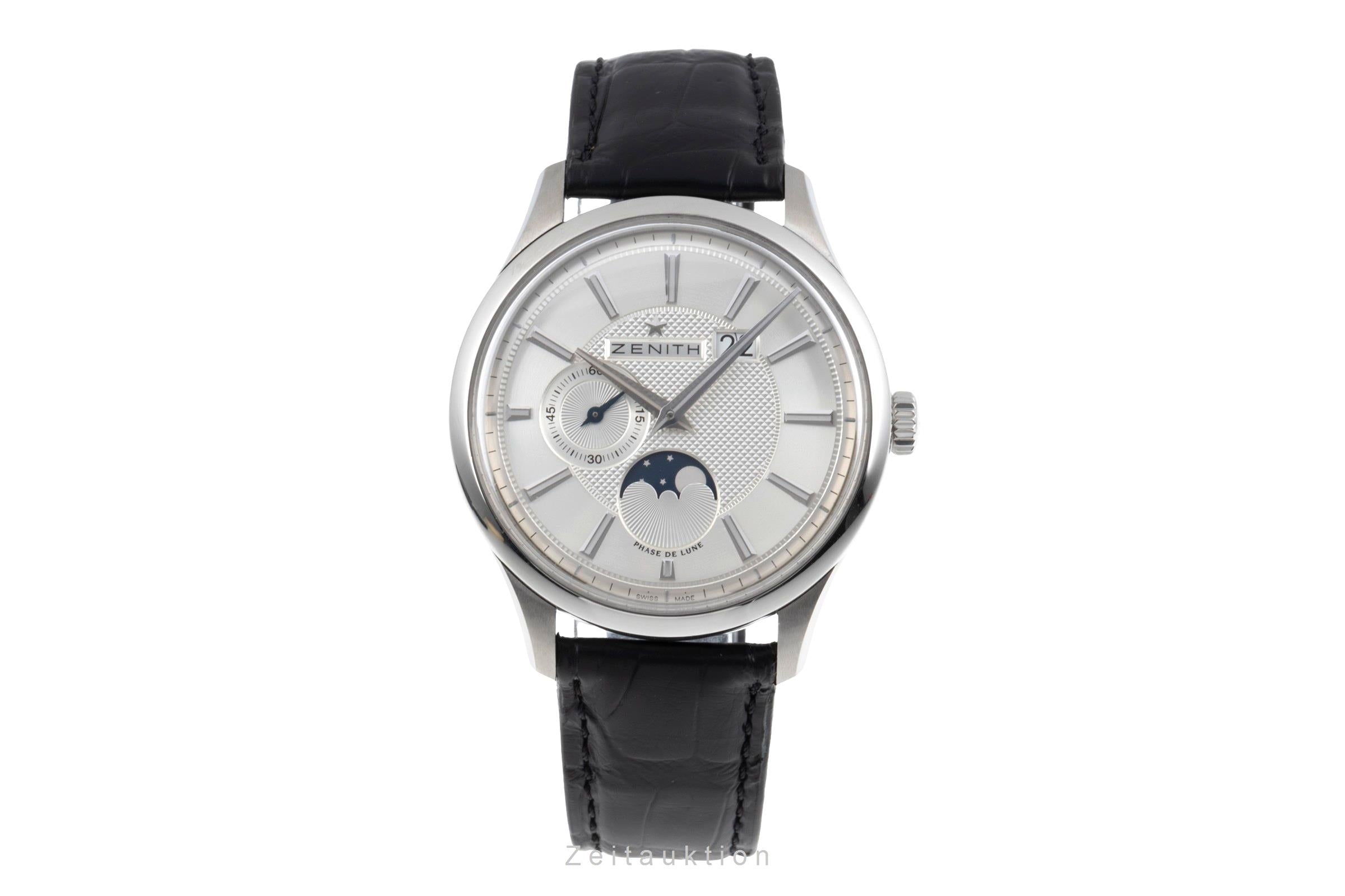 Zenith Elite Captain Moonphase Automatik Stahl Herrenuhr Ref. 03.2140.691 [2504499]