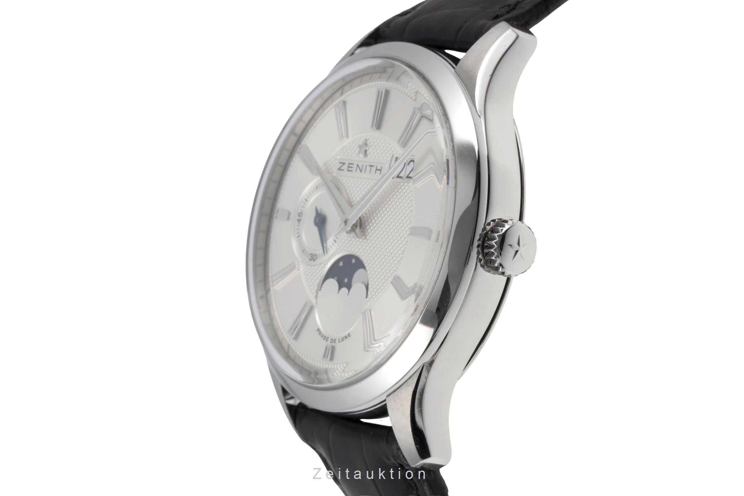 Zenith Elite Captain Moonphase Automatik Stahl Herrenuhr Ref. 03.2140.691 [2504499]