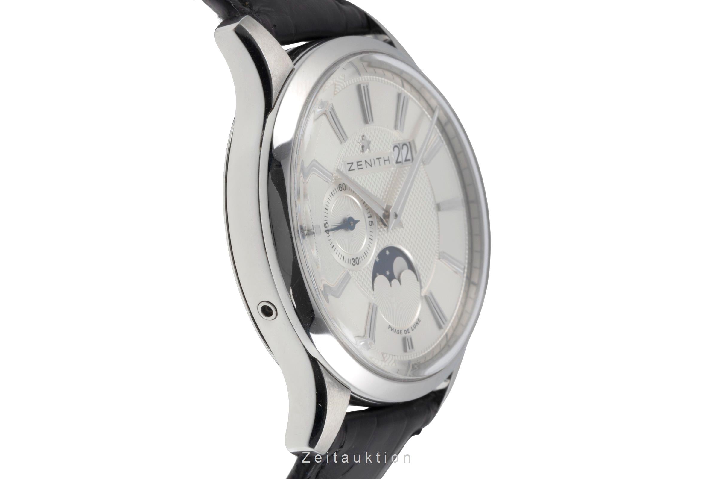 Zenith Elite Captain Moonphase Automatik Stahl Herrenuhr Ref. 03.2140.691 [2504499]