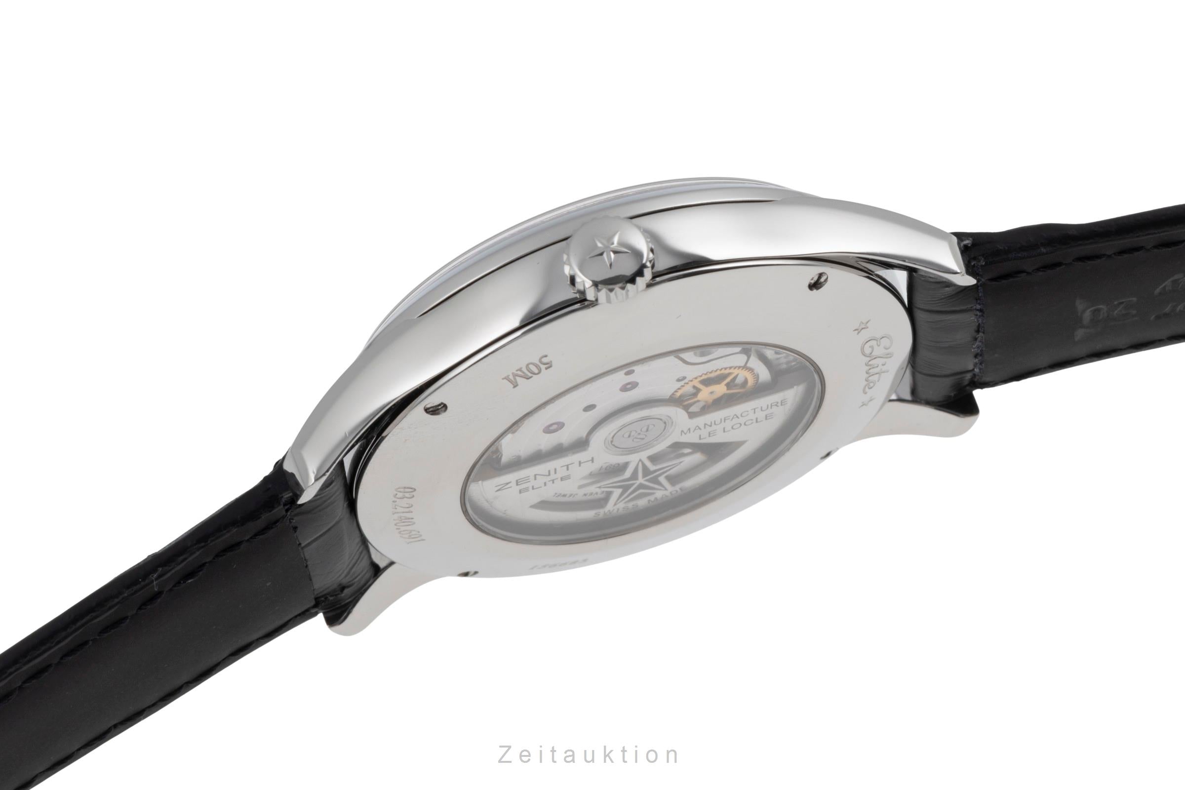 Zenith Elite Captain Moonphase Automatik Stahl Herrenuhr Ref. 03.2140.691 [2504499]