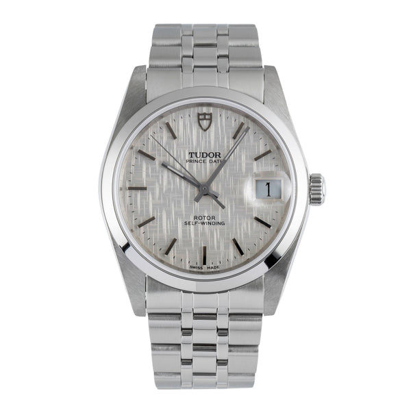 Tudor Prince Date acier automatique montre pour hommes 74000N  [2504500]