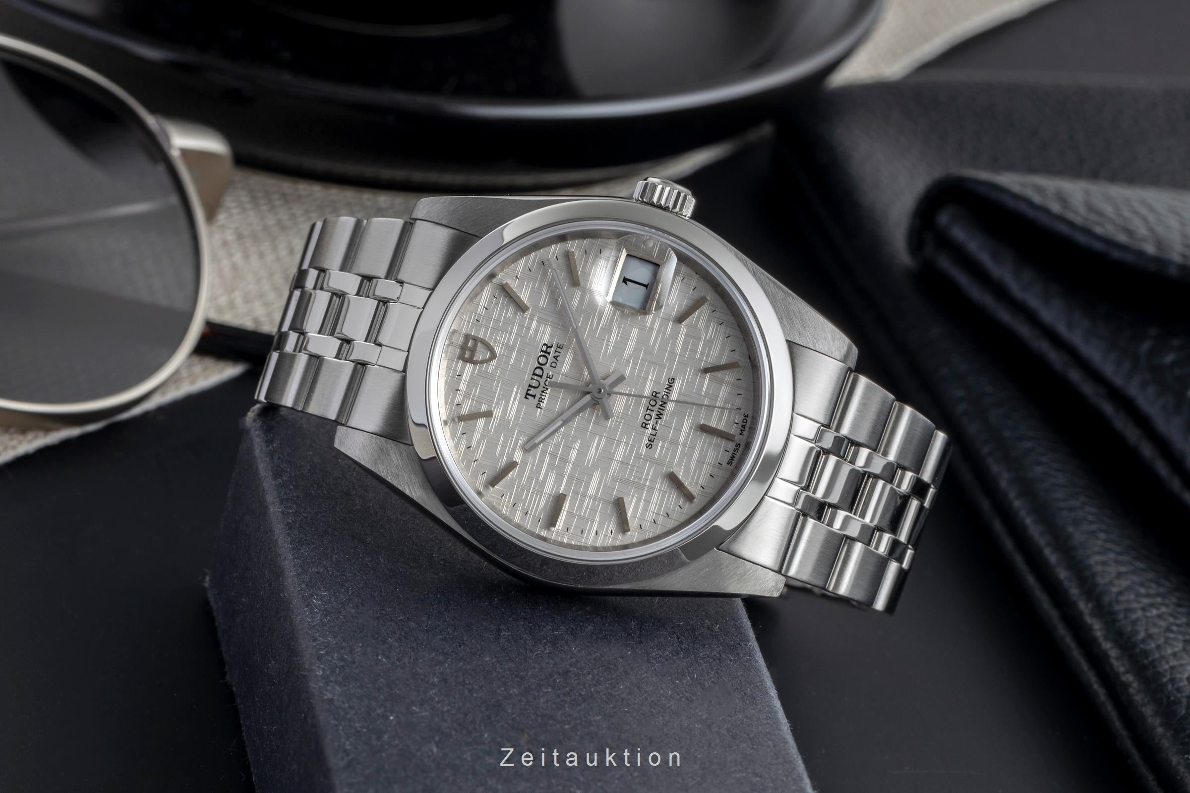 Tudor Prince Date acier automatique montre pour hommes 74000N  [2504500]