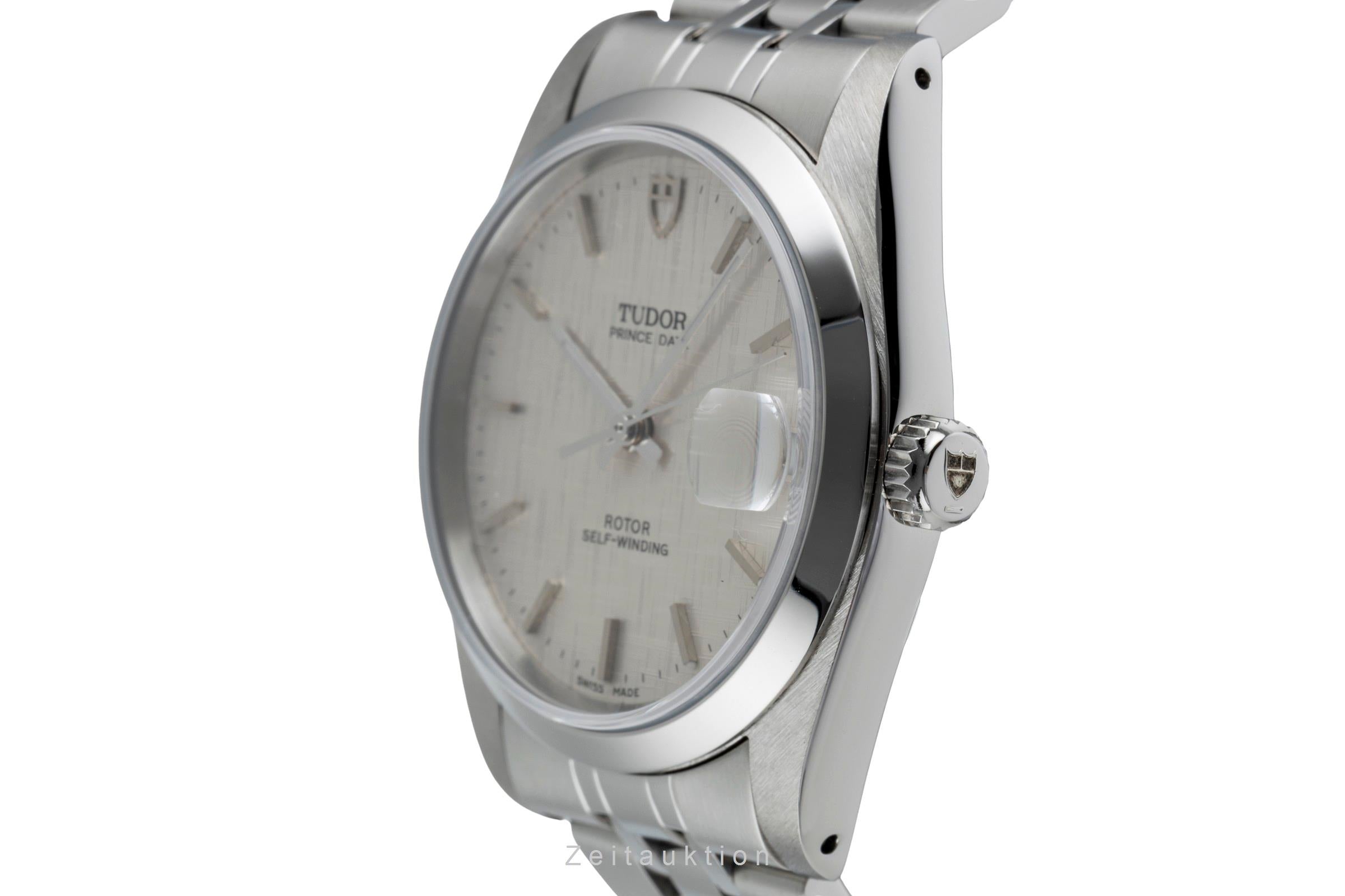 Tudor Prince Date acier automatique montre pour hommes 74000N  [2504500]