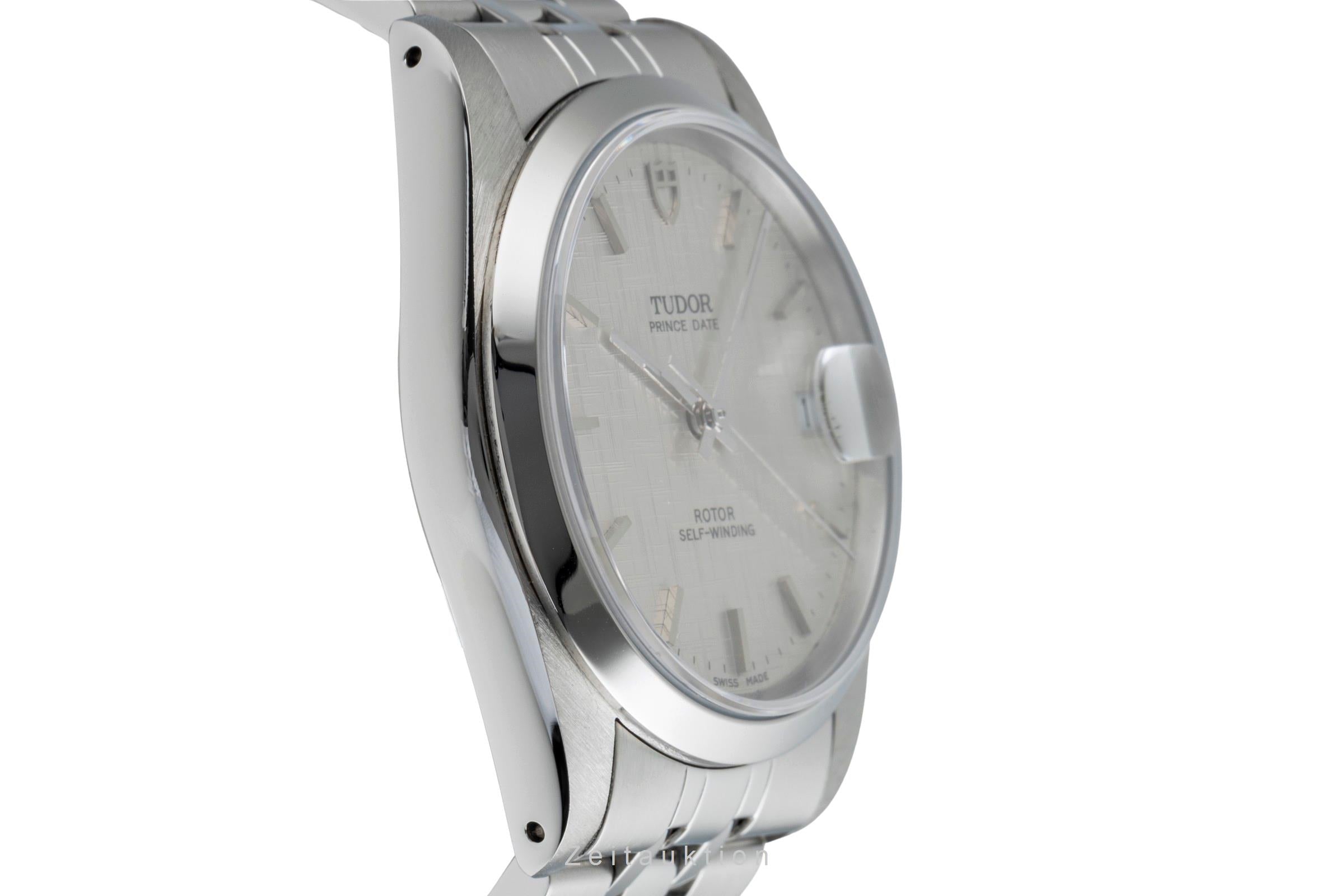 Tudor Prince Date acier automatique montre pour hommes 74000N  [2504500]