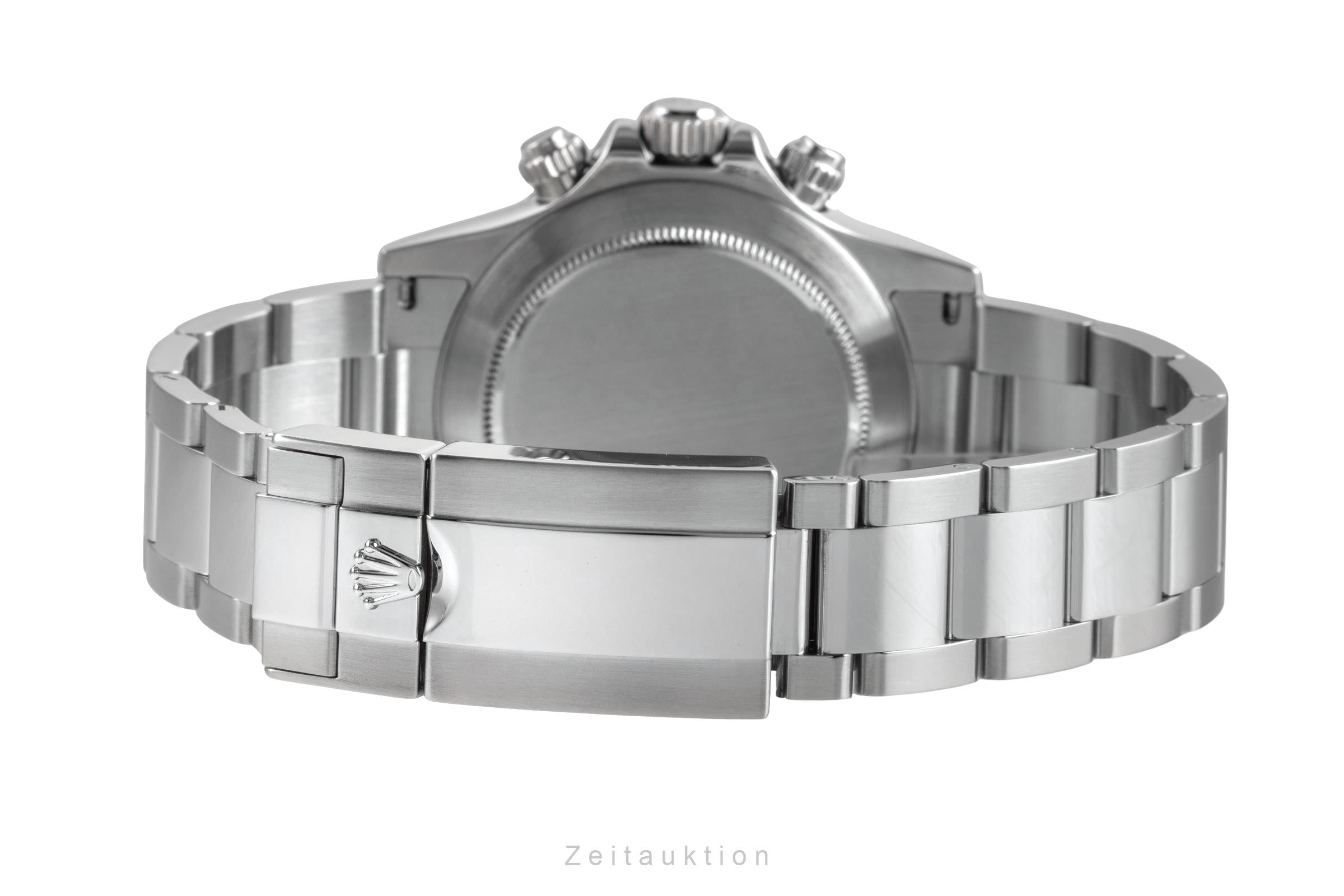 Rolex Daytona Black Dial Chronograph Stahl Automatik Herrenuhr Ref. 116520 B&P [2504501]