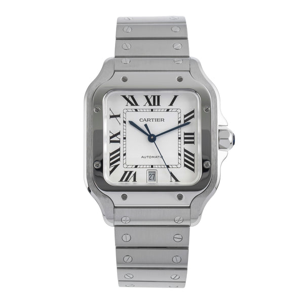 Cartier Santos steel automatic men's watch WSSA0018 LP: 8850EUR  [2504502]