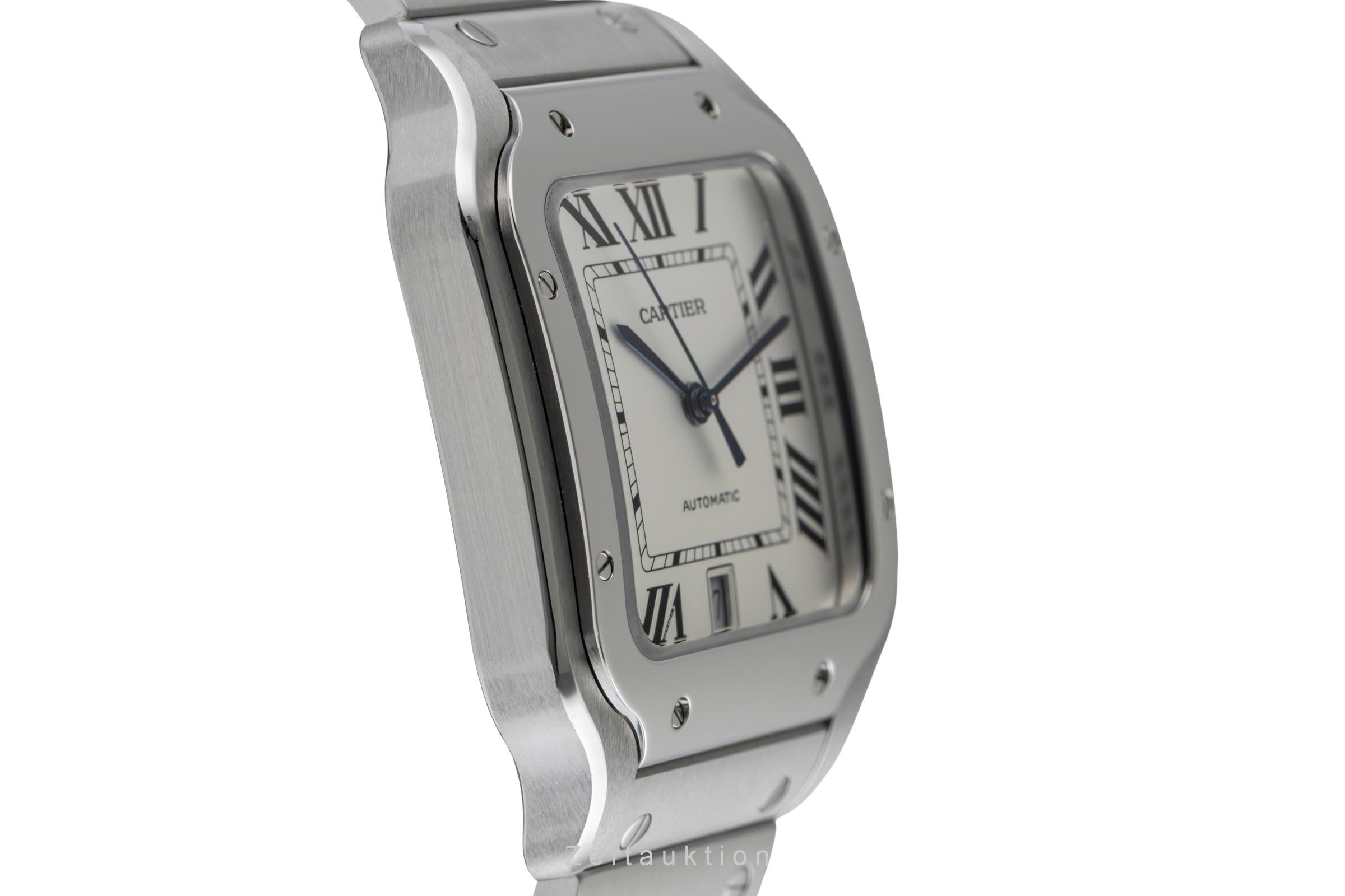 Cartier Santos steel automatic men's watch WSSA0018 LP: 8850EUR  [2504502]