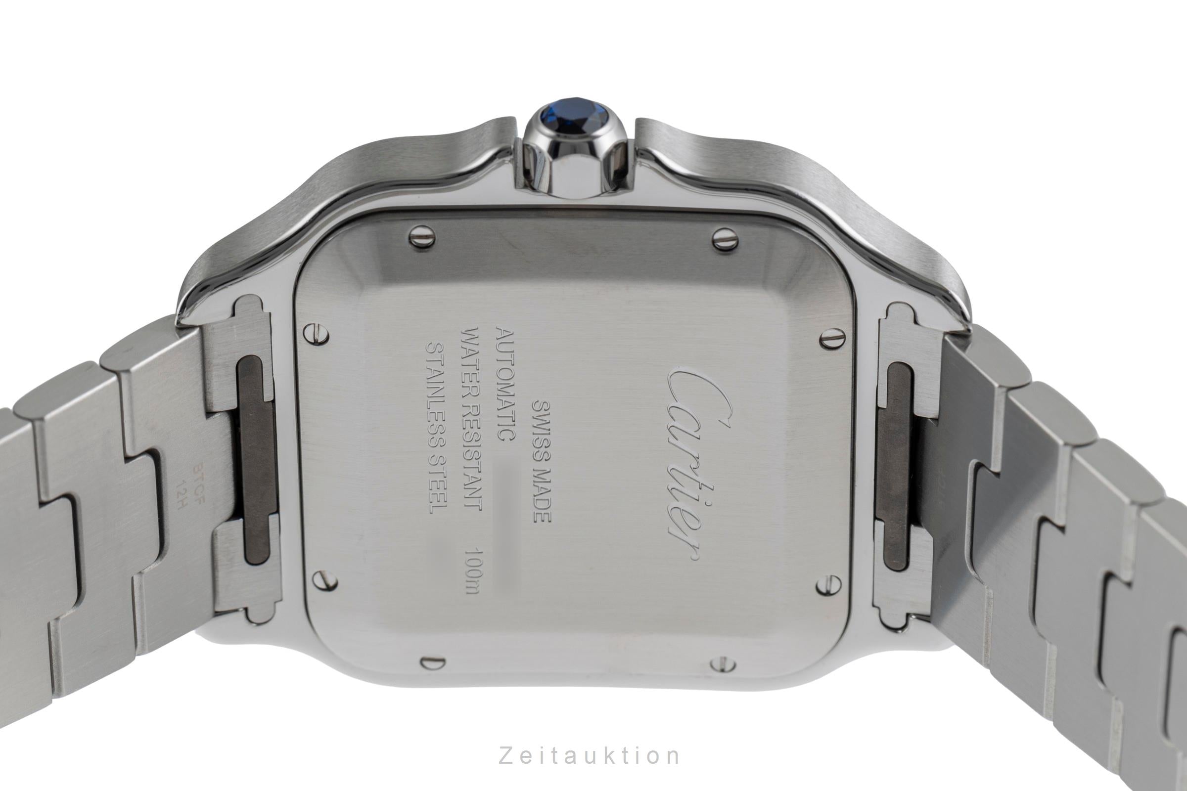 Cartier Santos steel automatic men's watch WSSA0018 LP: 8850EUR  [2504502]