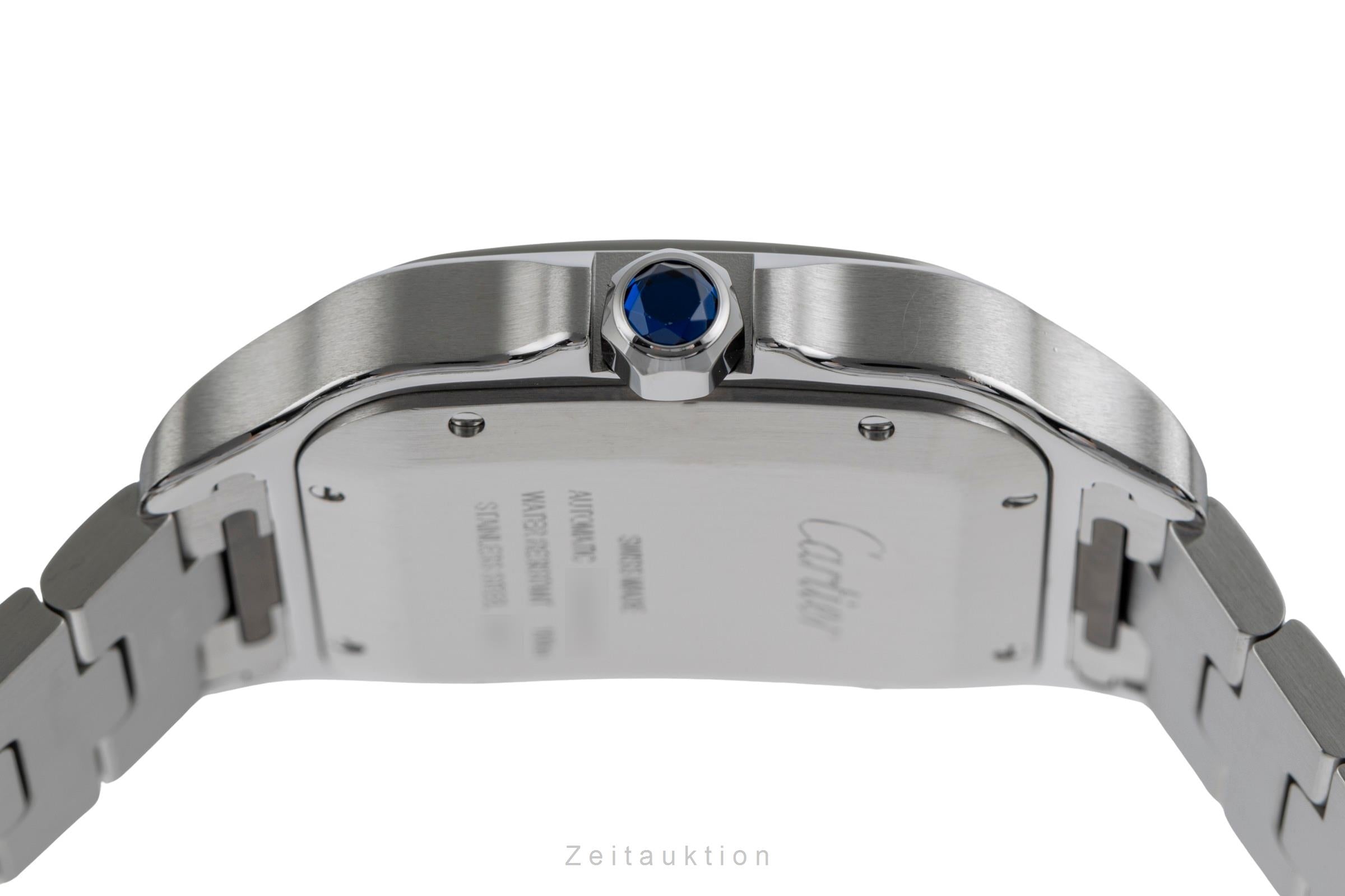Cartier Santos steel automatic men's watch WSSA0018 LP: 8850EUR  [2504502]