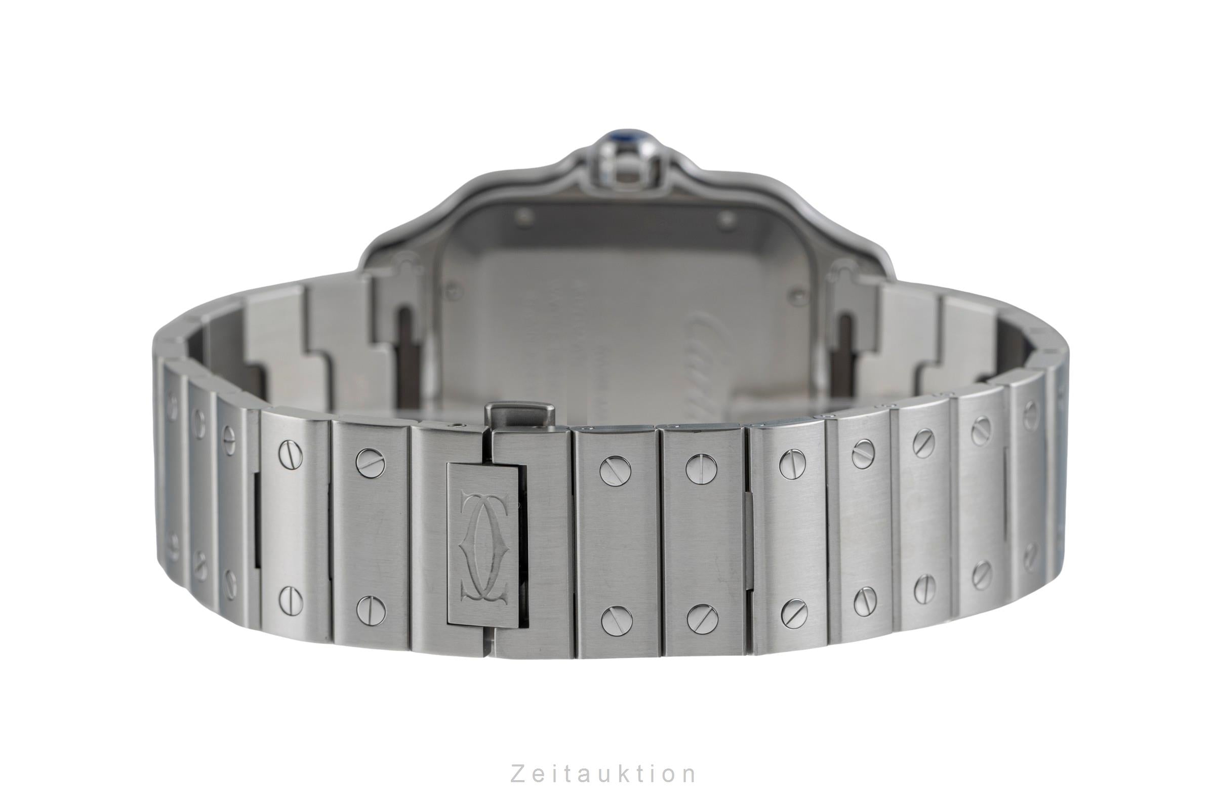 Cartier Santos steel automatic men's watch WSSA0018 LP: 8850EUR  [2504502]
